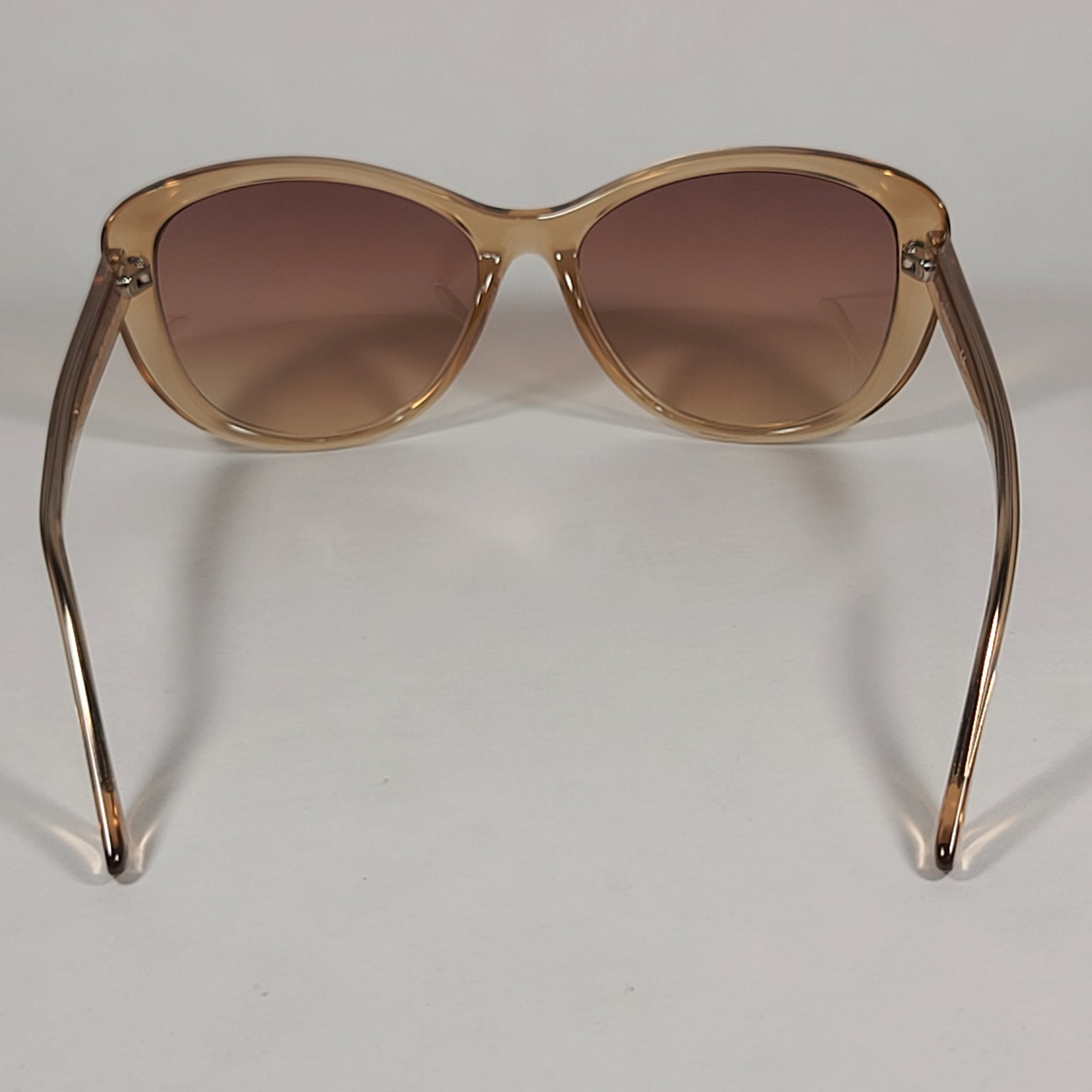 Calvin Klein Cat Eye Sunglasses CK19560S 270 Tan Crystal Brown Gradient Lens - Sunglasses