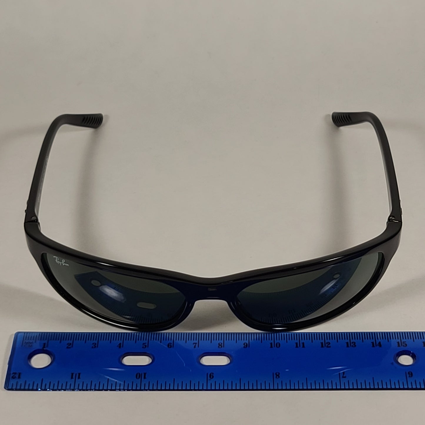 Ray-Ban Predator Active Lifestyle Wrap Sunglasses Matte Black Frame Green Lens RB4114 601/71 - Sunglasses