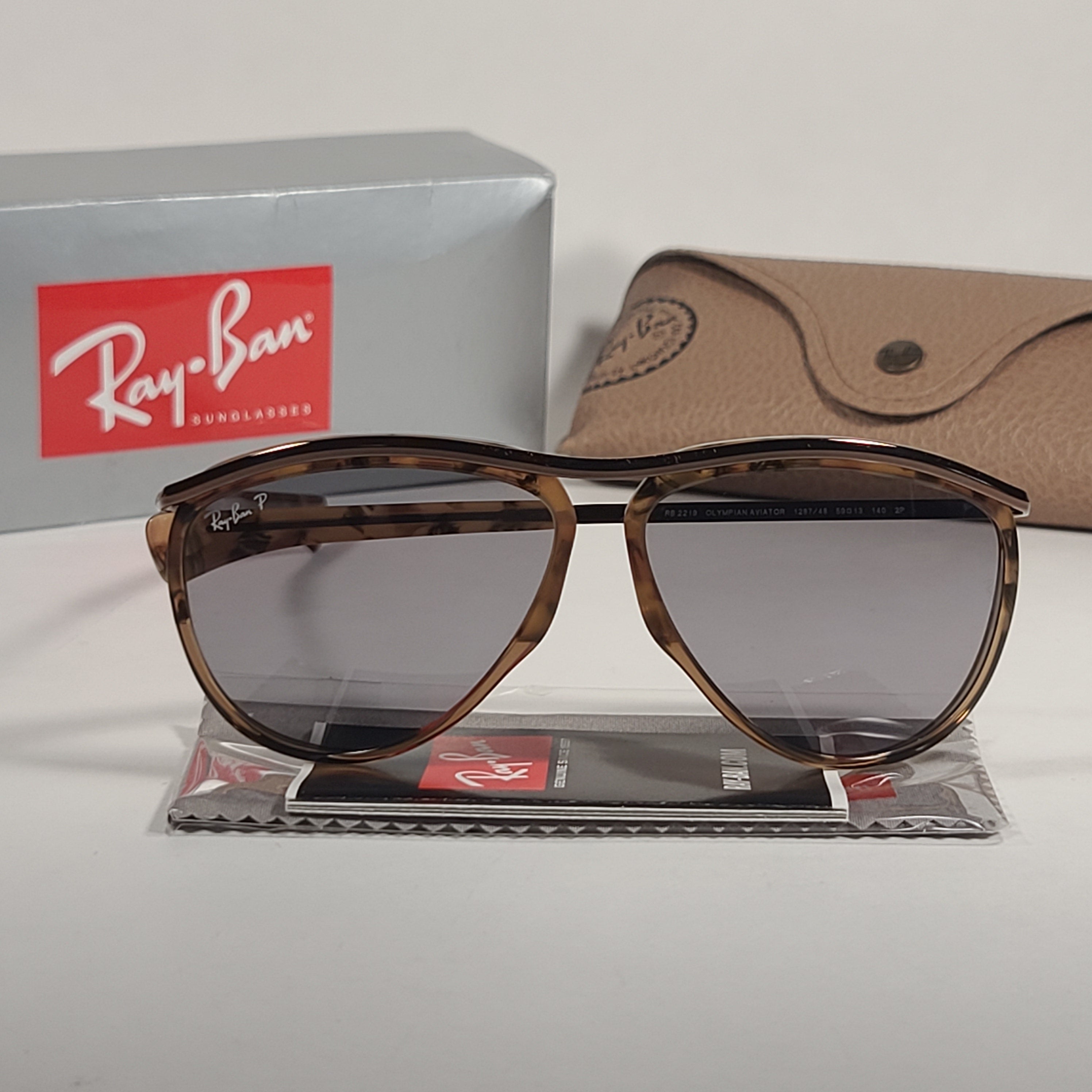 Ray-Ban® OLYMPIAN II DELUXE 0RB3619 Pillow Sunglasses