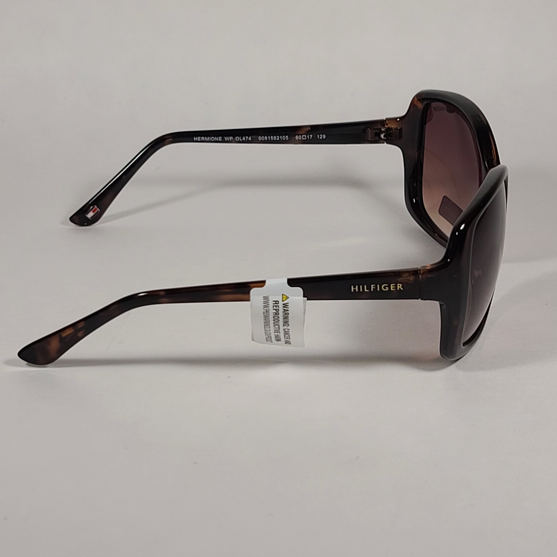 Tommy Hilfiger Hermione Butterfly Sunglasses Brown Tortoise Frame Brown Gradient Lens HERMIONE WP OL474 - Sunglasses