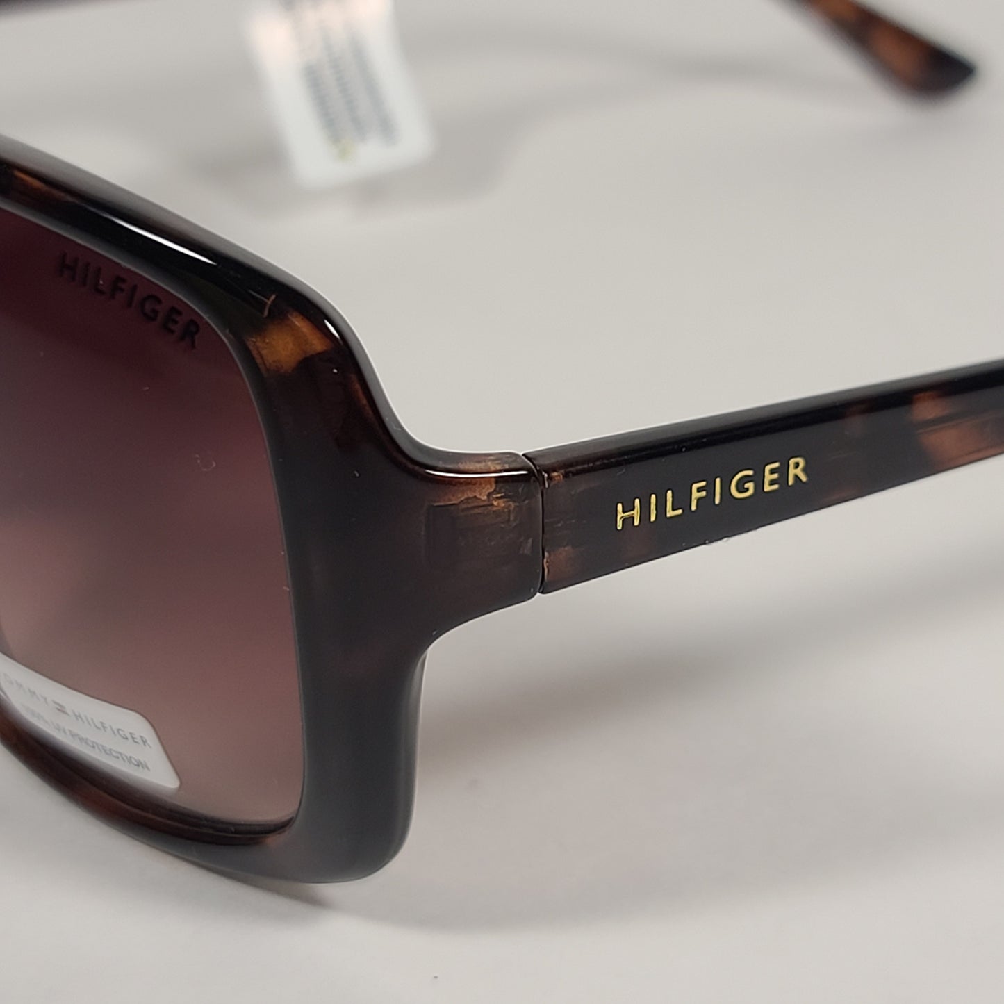 Tommy Hilfiger Hermione Butterfly Sunglasses Brown Tortoise Frame Brown Gradient Lens HERMIONE WP OL474 - Sunglasses