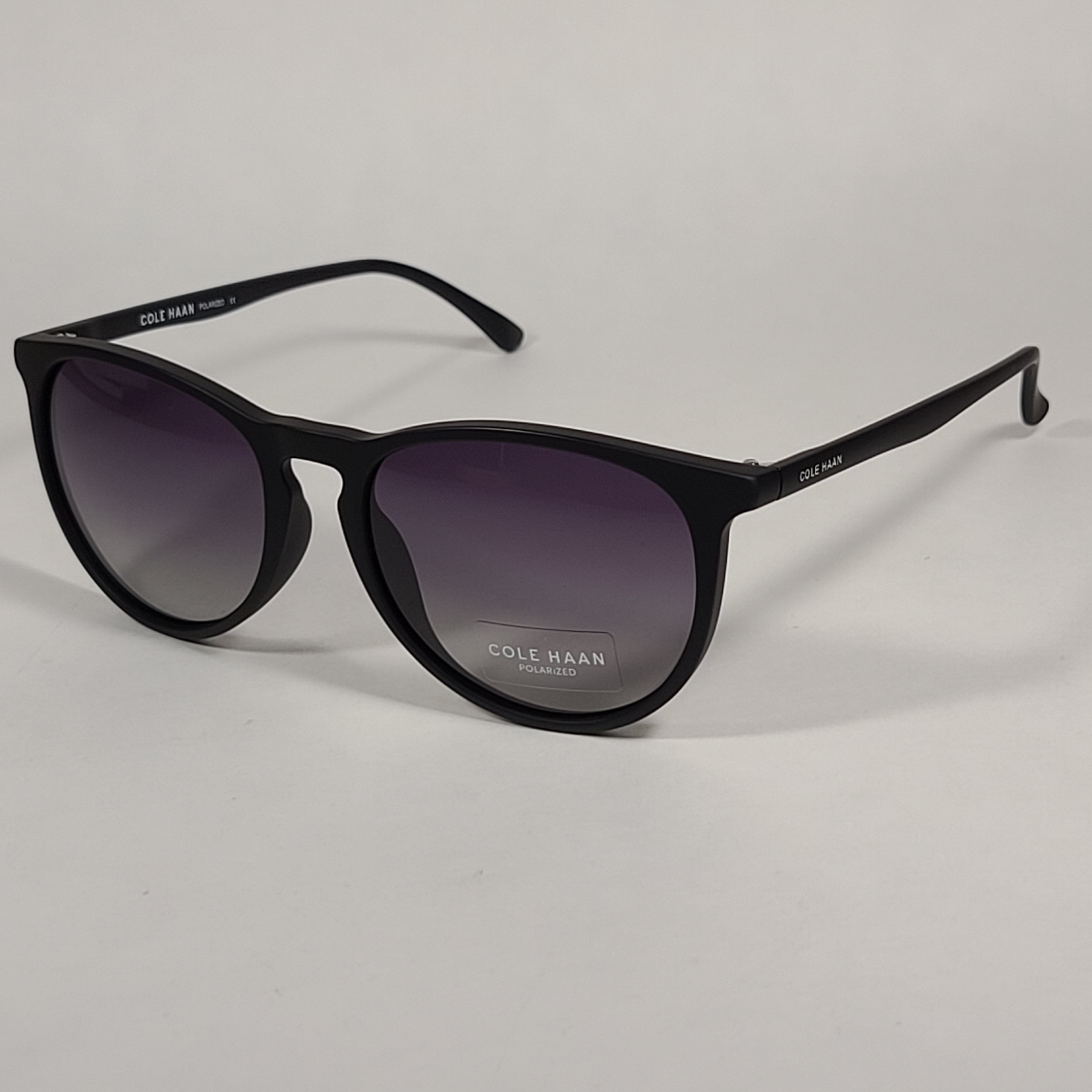 Cole Haan CH8502 001 Polarized Key Hole Sunglasses Matte Black