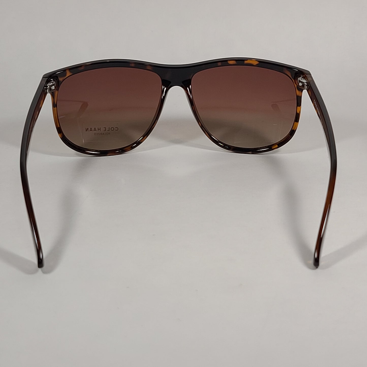 Cole Haan CH8506 215 Polarized Sport Sunglasses Brown Tortoise Frame Brown Lens - Sunglasses