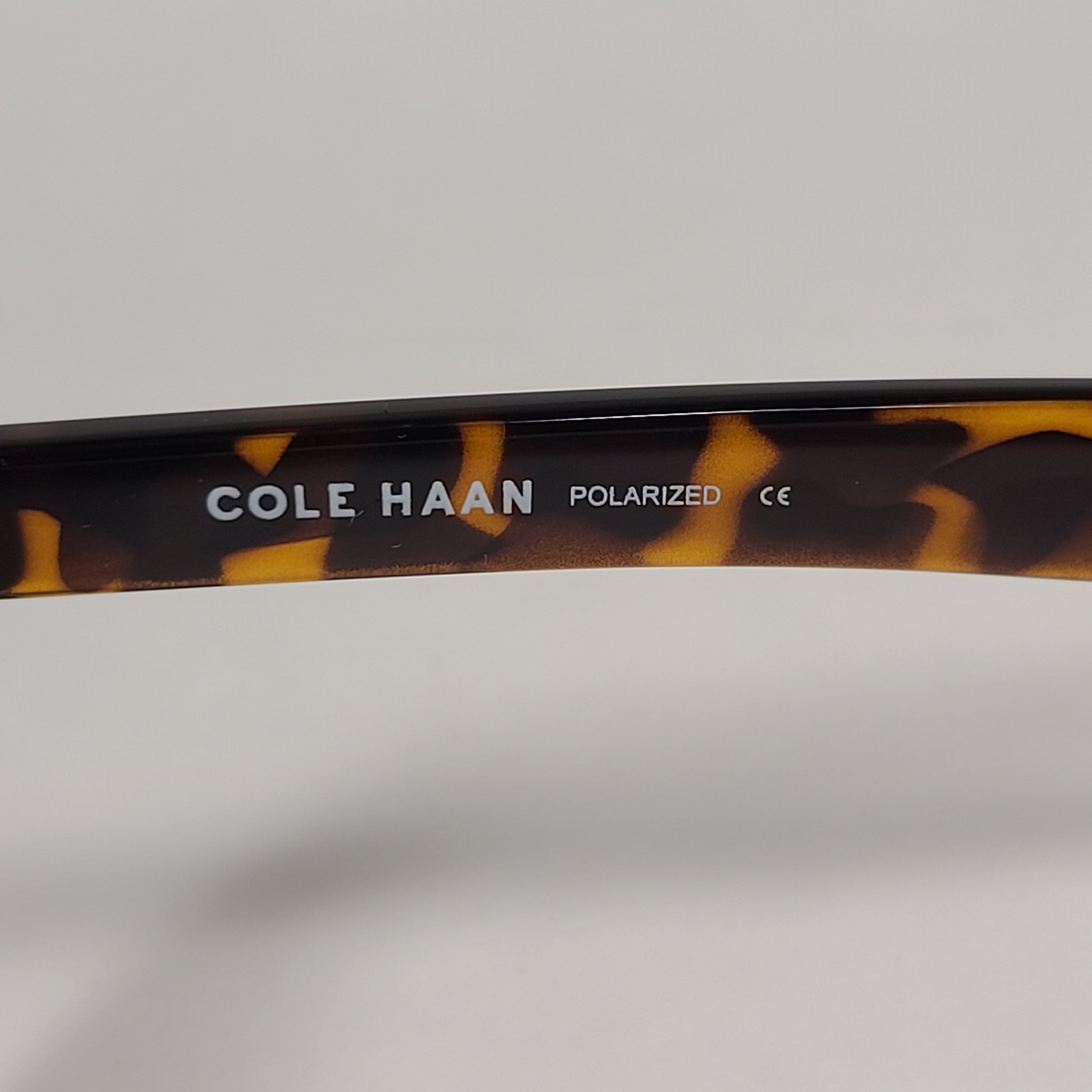 Cole Haan CH8506 215 Polarized Sport Sunglasses Brown Tortoise Frame Brown Lens - Sunglasses