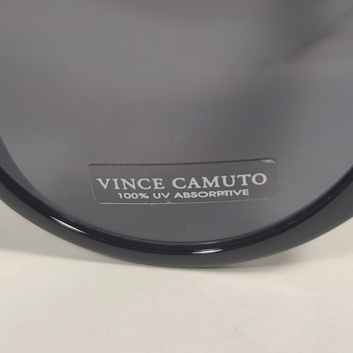 Vince Camuto Cat Eye Sunglasses Shiny Black Gray Tinted Lens VC888 OX - Sunglasses