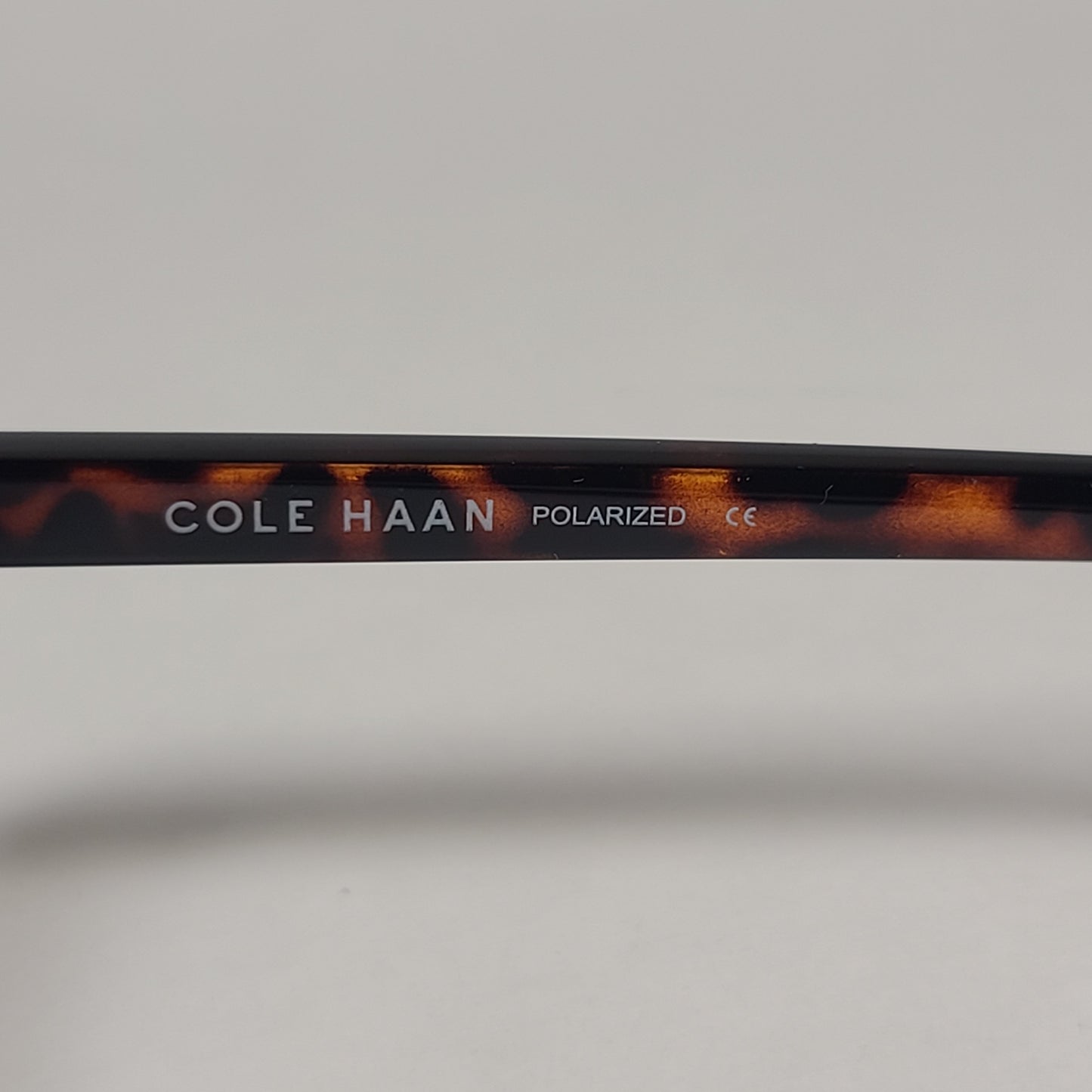 Cole Haan Polarized Navigator Sunglasses Brown Tortoise Frame Brown Lens CH8008 200 BROWN - Sunglasses