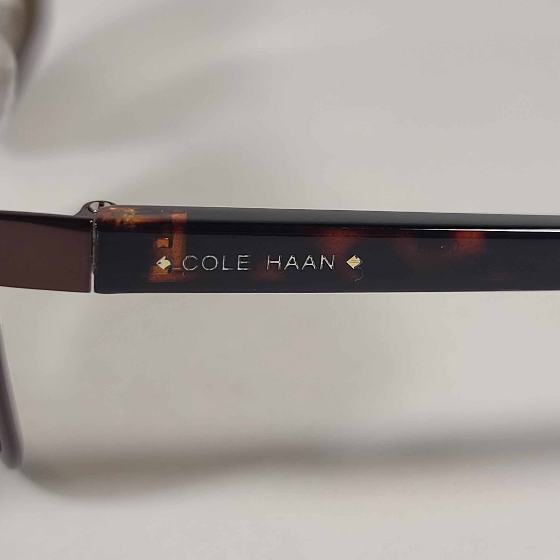 Cole Haan Polarized Navigator Sunglasses Brown Tortoise Frame Brown Lens CH8008 200 BROWN - Sunglasses