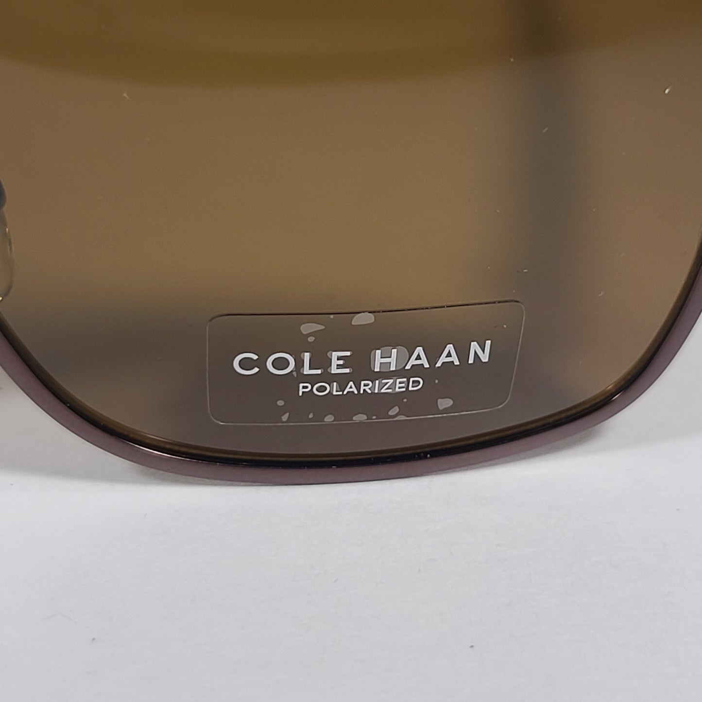 Cole Haan Polarized Navigator Sunglasses Brown Tortoise Frame Brown Lens CH8008 200 BROWN - Sunglasses