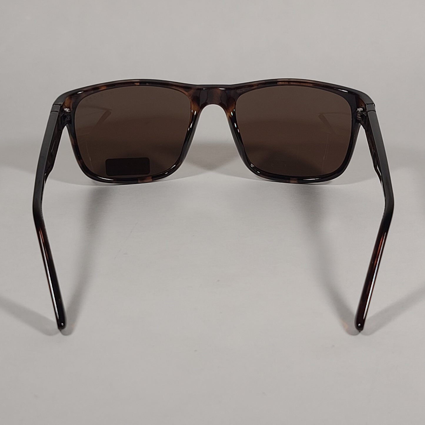 Tommy Hilfiger Wilson Rectangular Sunglasses Brown Tortoise Frame Brown Lens WILSON MP OM563 - Sunglasses