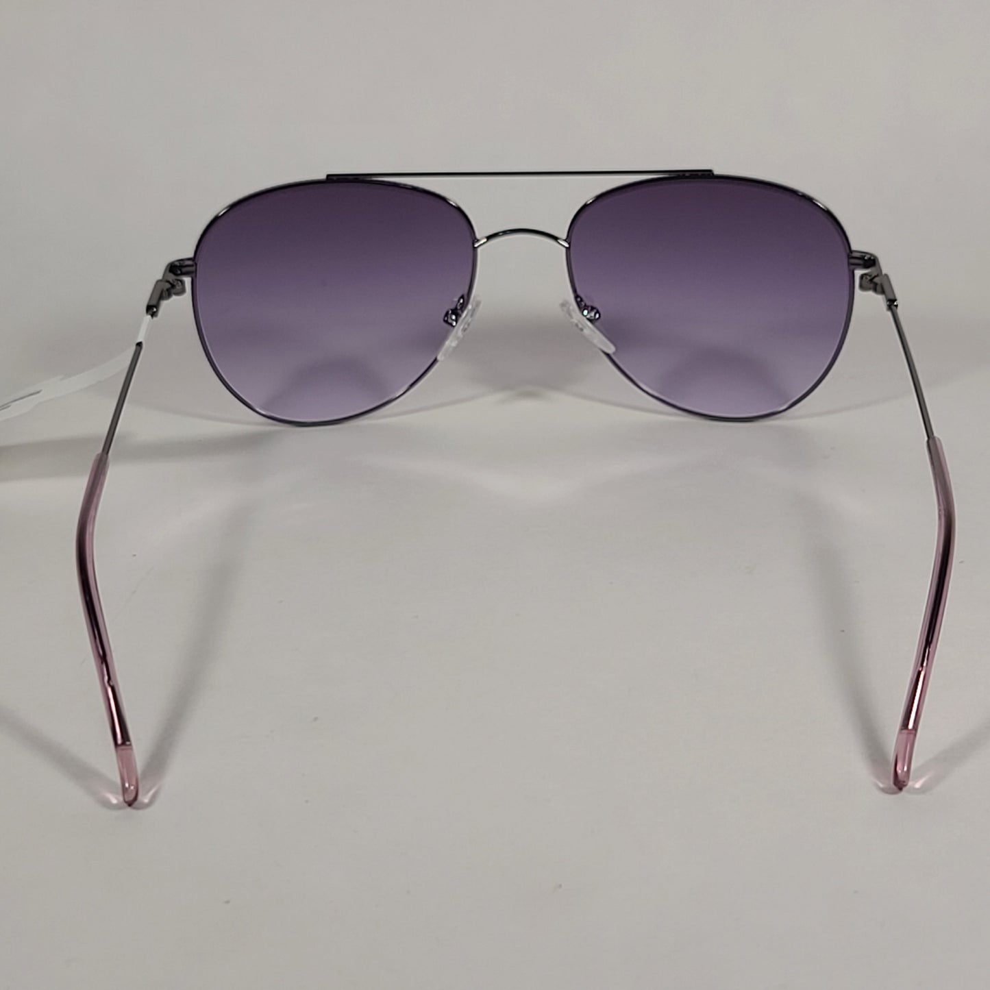 Calvin Klein CK20120S 008 Aviator Pilot Sunglasses Gunmetal Frame Purple Gradient Lens - Sunglasses