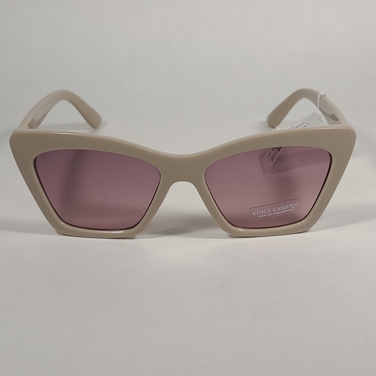 Vince Camuto Cat Eye Sunglasses Tan Nude Frame Light Pink Lens VC899 ND - Sunglasses