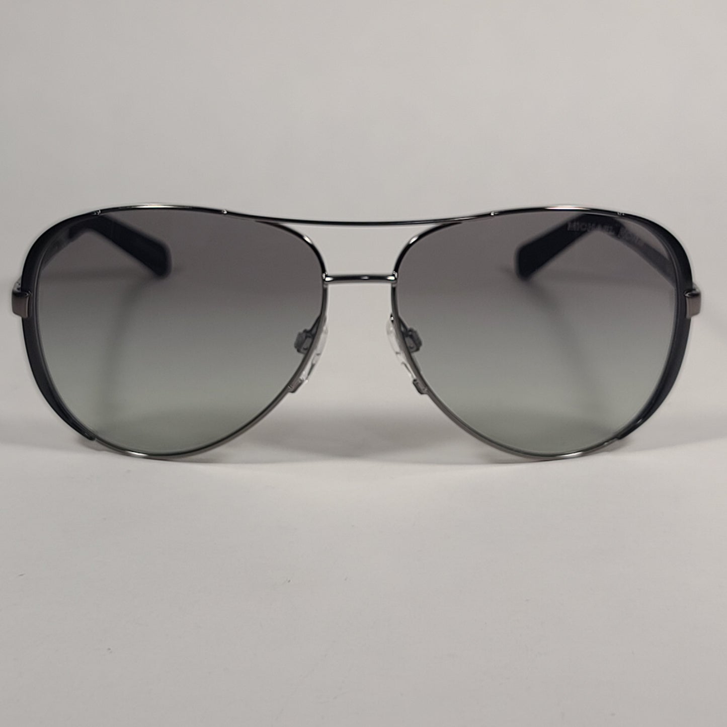 Michael Kors Chelsea Aviator Sunglasses Gunmetal Black Frame Gray Gradient Lens MK 5004 - Sunglasses