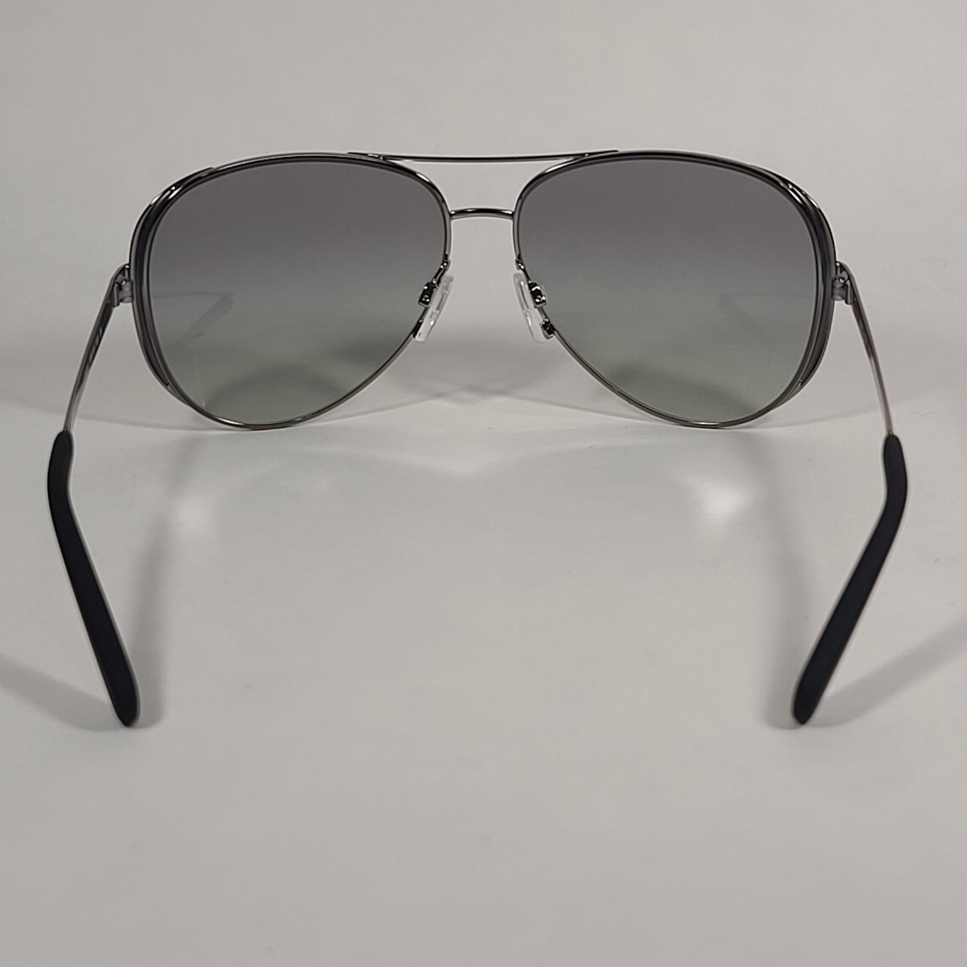 Michael Kors Chelsea Aviator Sunglasses Gunmetal Black Frame Gray Gradient Lens MK 5004 - Sunglasses