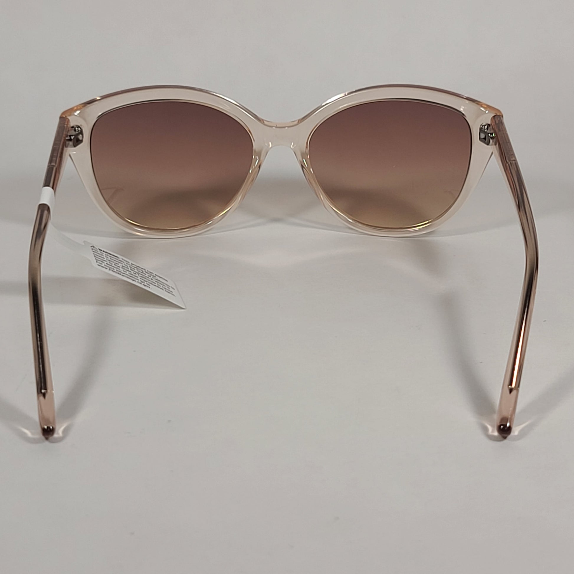 Calvin Klein Cat Eye Sunglasses CK19536S 270 Beige Nude Frame / Brown Gradient Lens - Sunglasses