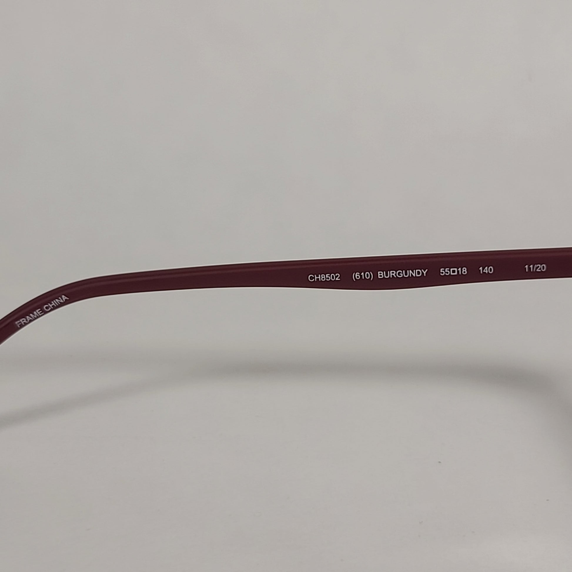 Cole Haan CH8502 610 Polarized Key Hole Sunglasses Matte Burgundy Gradient Lens - Sunglasses