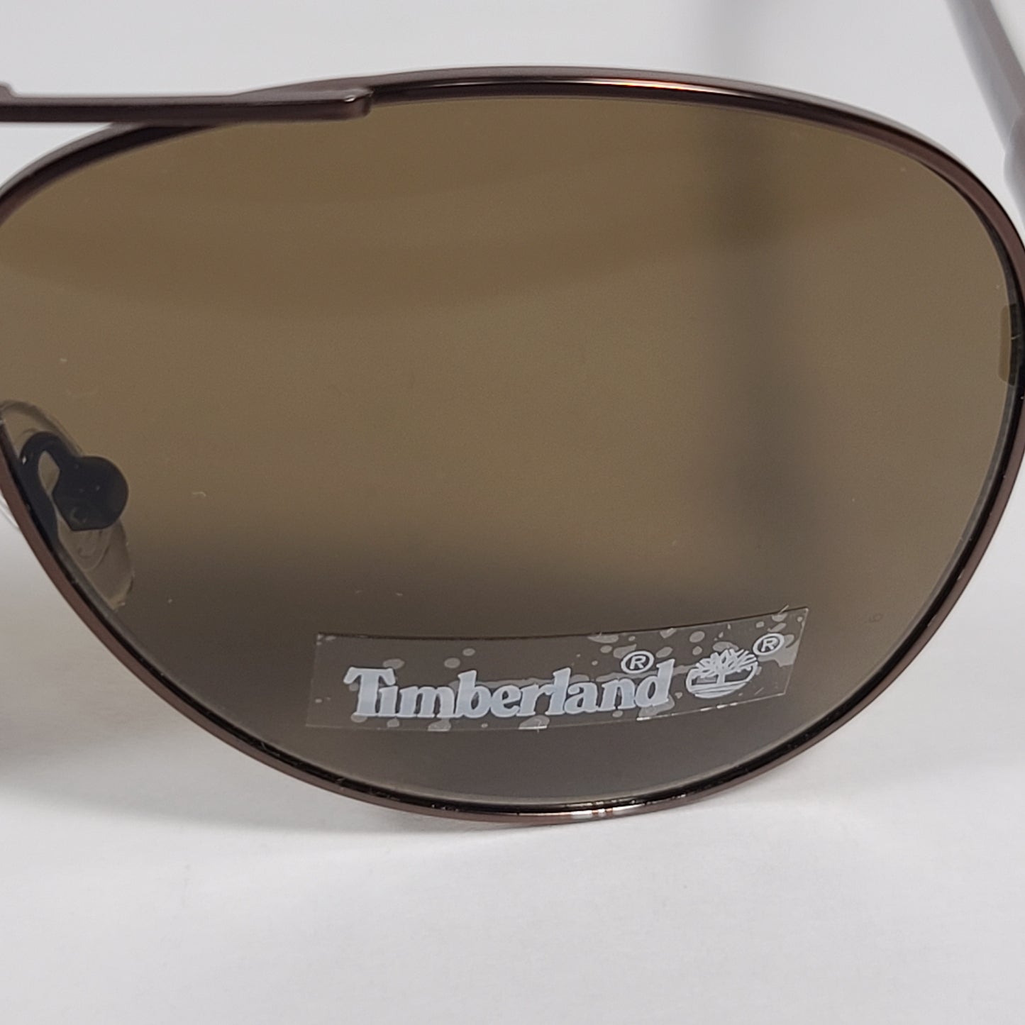 Timberland Aviator Sunglasses Brown Frame Brown Tinted Lens TB7147 49E - Sunglasses