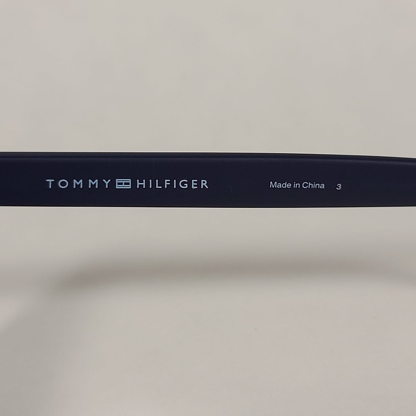 Tommy Hilfiger Hedwig Square Sunglasses Matte Dark Navy Blue Gray Lens HEDWIG MP OM536 - Sunglasses