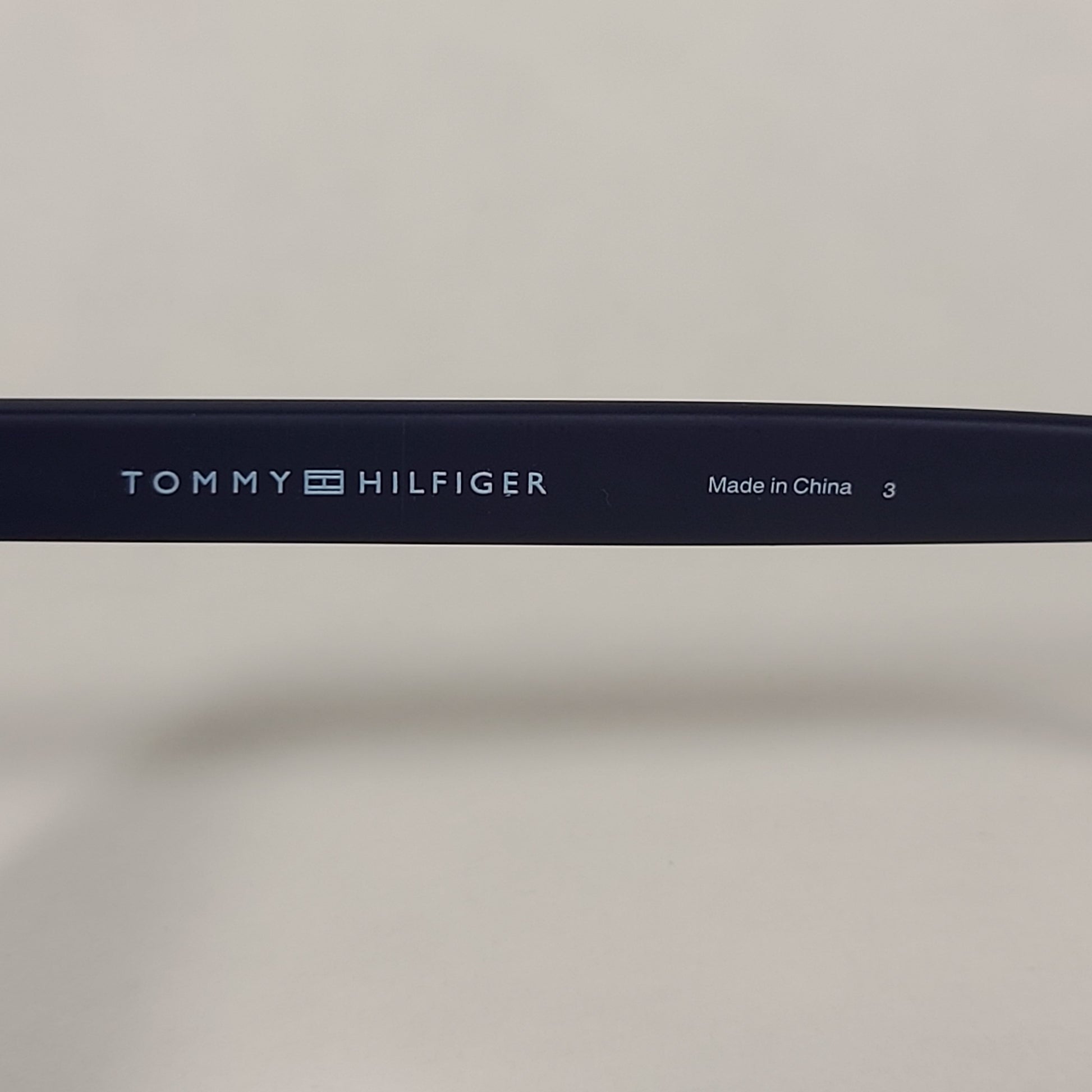 Tommy Hilfiger Hedwig Square Sunglasses Matte Dark Navy Blue Gray Lens HEDWIG MP OM536 - Sunglasses