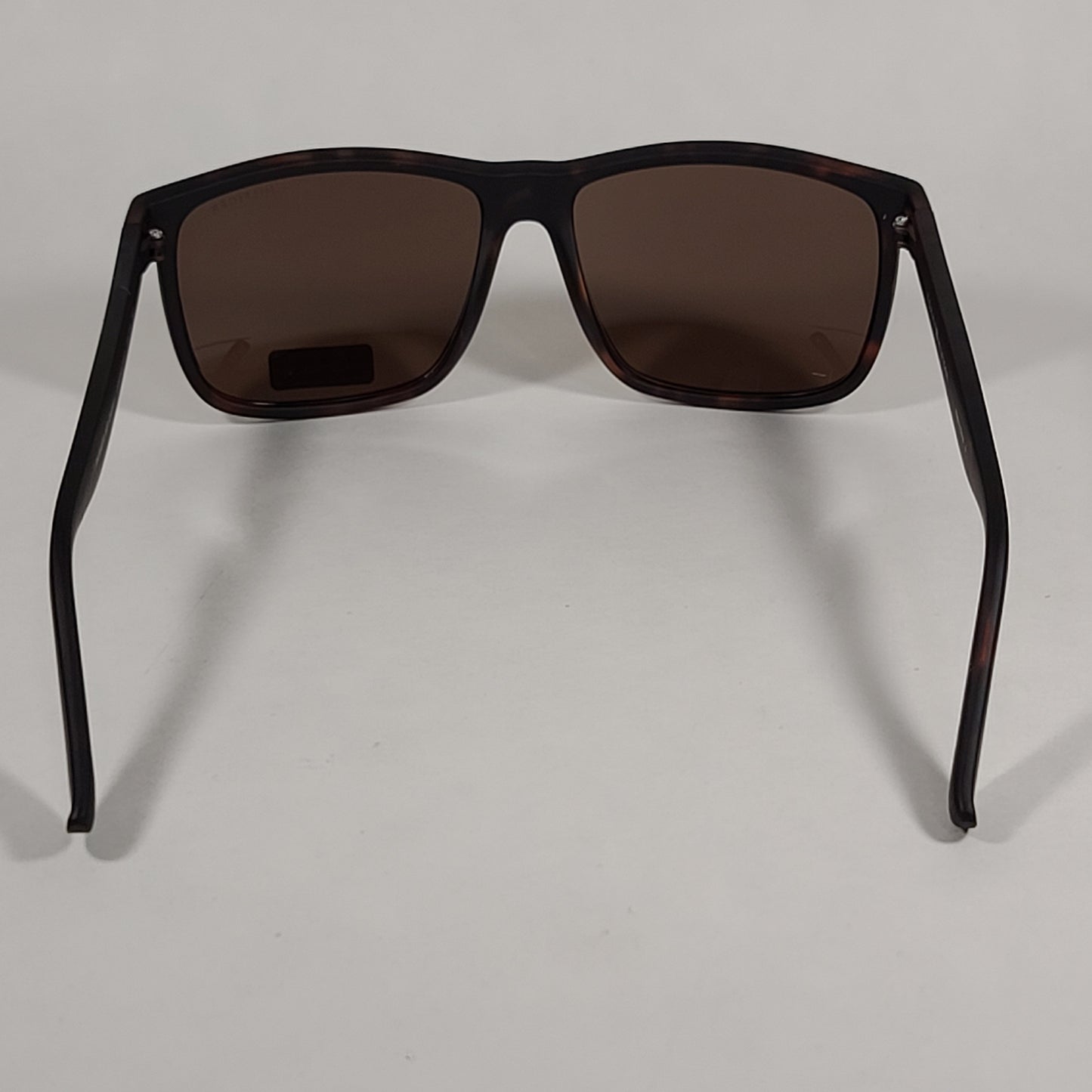 Tommy Hilfiger Parker Square Sunglasses Brown Tortoise Havana Brown Lens PARKER MP OM561 - Sunglasses