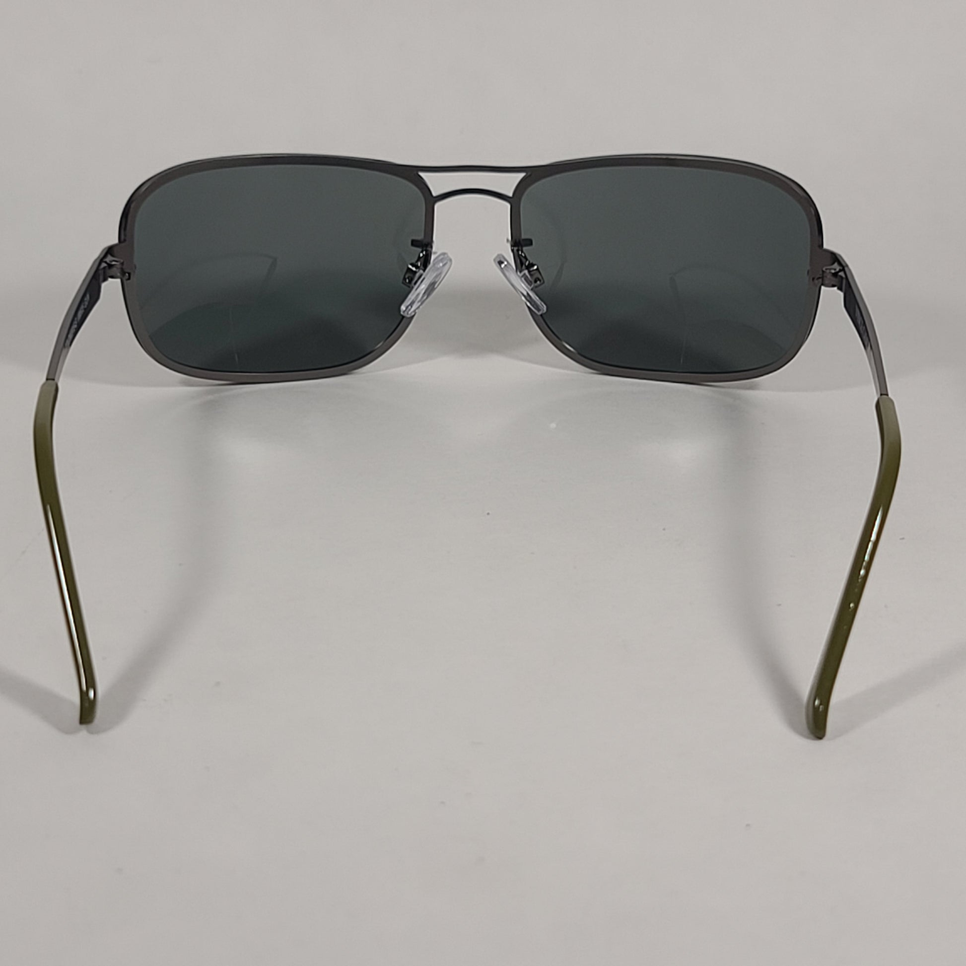 Vince Camuto Rimless Navigator Sunglasses Gunmetal Gray Lens VM605 GUN - Sunglasses