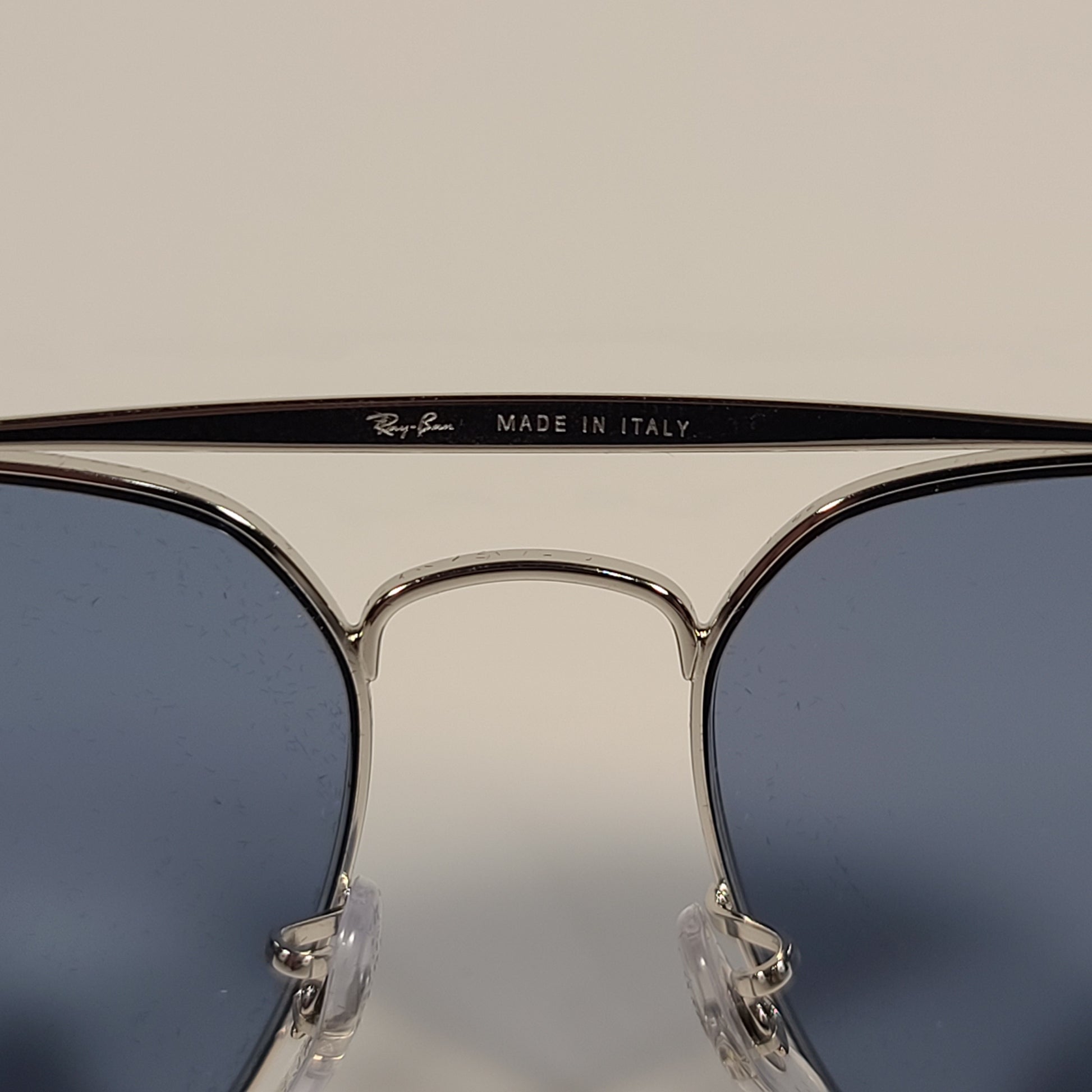 Ray-Ban The General Polarized Aviator Sunglasses Silver Frame Gray Lens RB3561 003/52 - Sunglasses