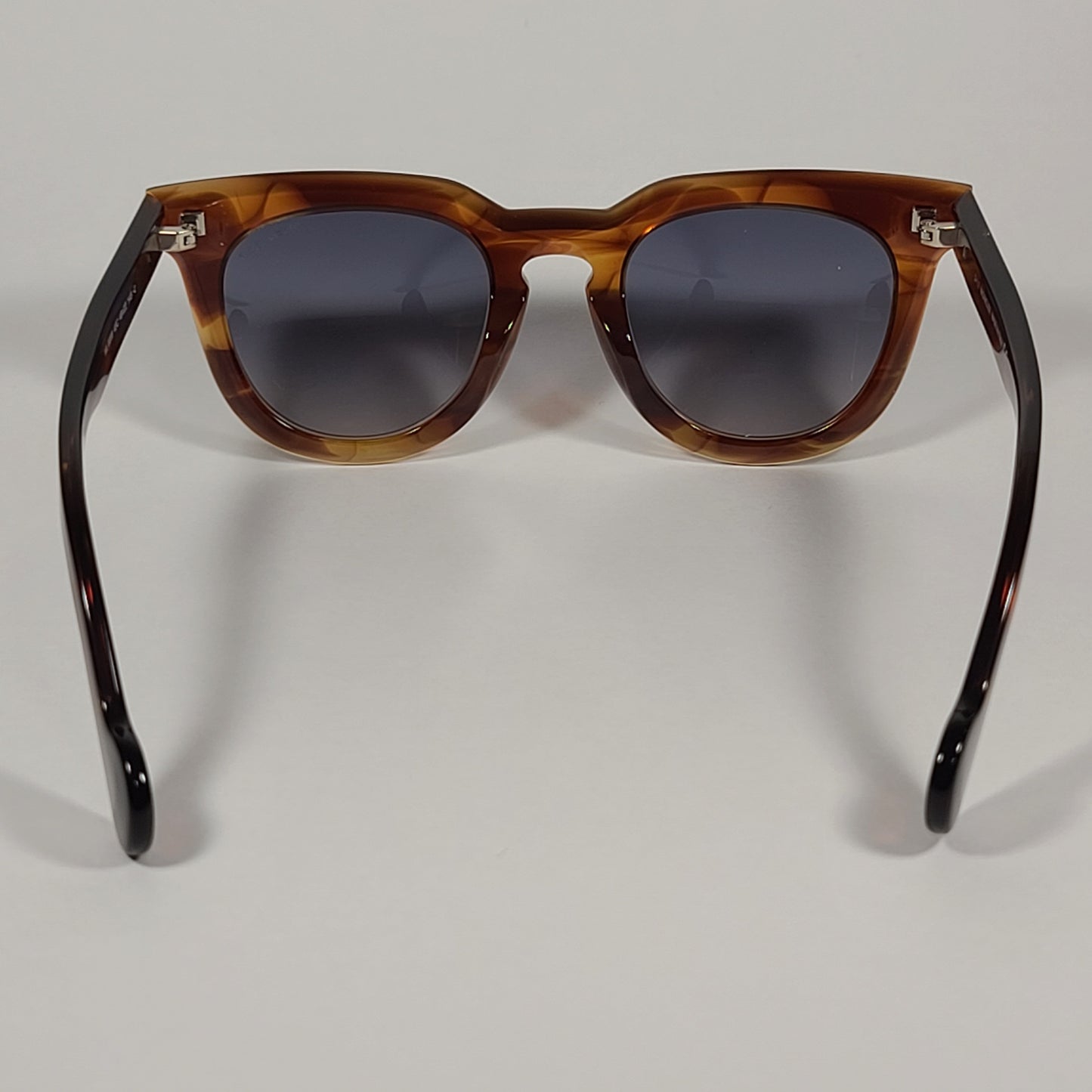 Moncler Club Sunglasses Brown Havana Frame Gray Gradient Lens ML0008 45C - Sunglasses