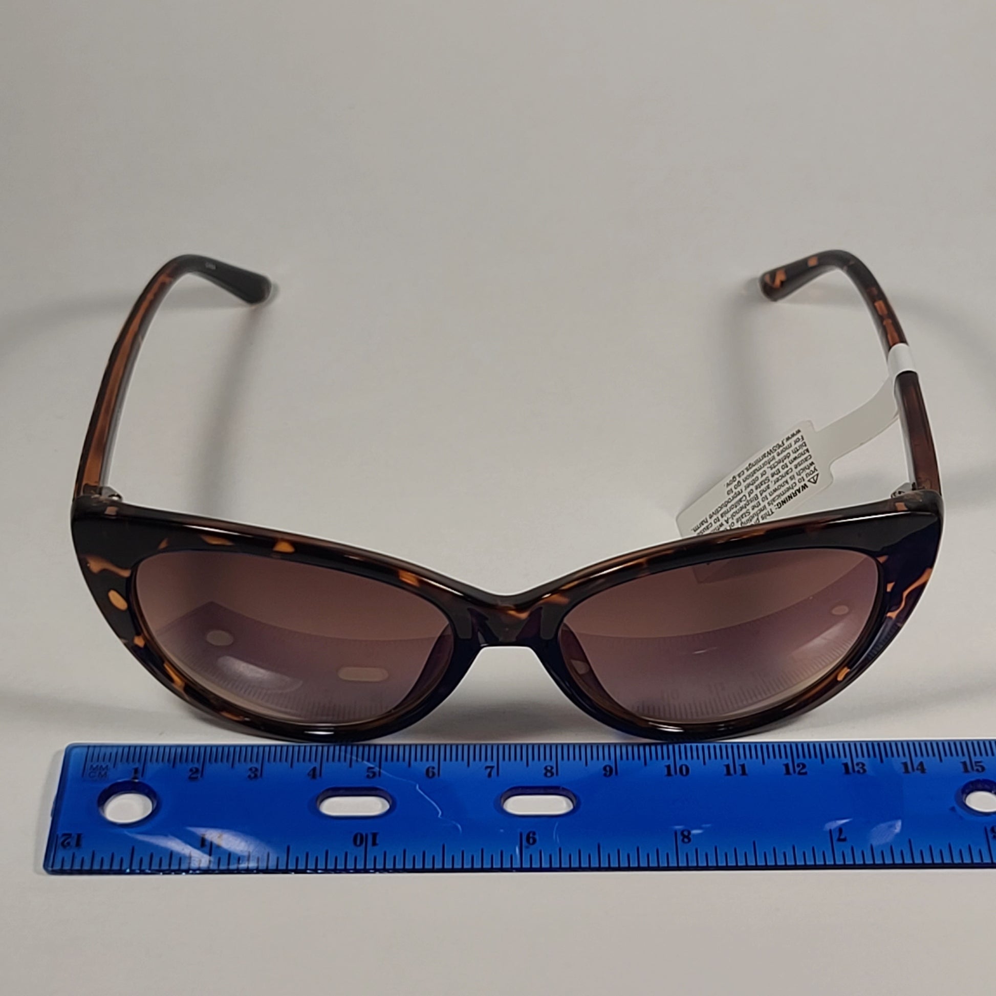 Calvin Klein Cat Eye Sunglasses CK20515S 235 Brown Tortoise Frame Brown Gradient Lens - Sunglasses