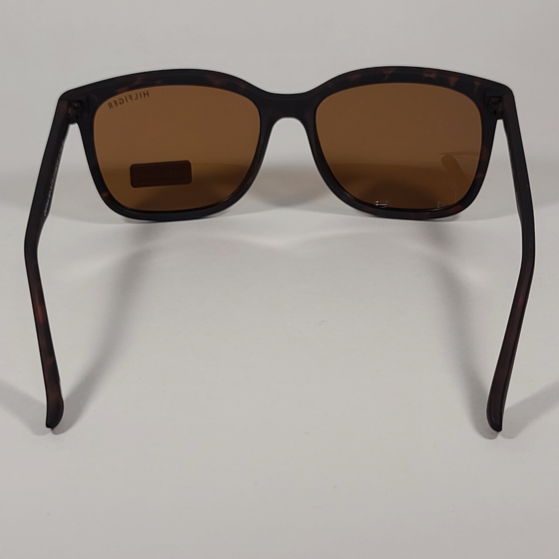 Tommy Hilfiger Captain Square Sunglasses Brown Matte Tortoise Frame Brown Lens CAPTAIN MP OU570 - Sunglasses