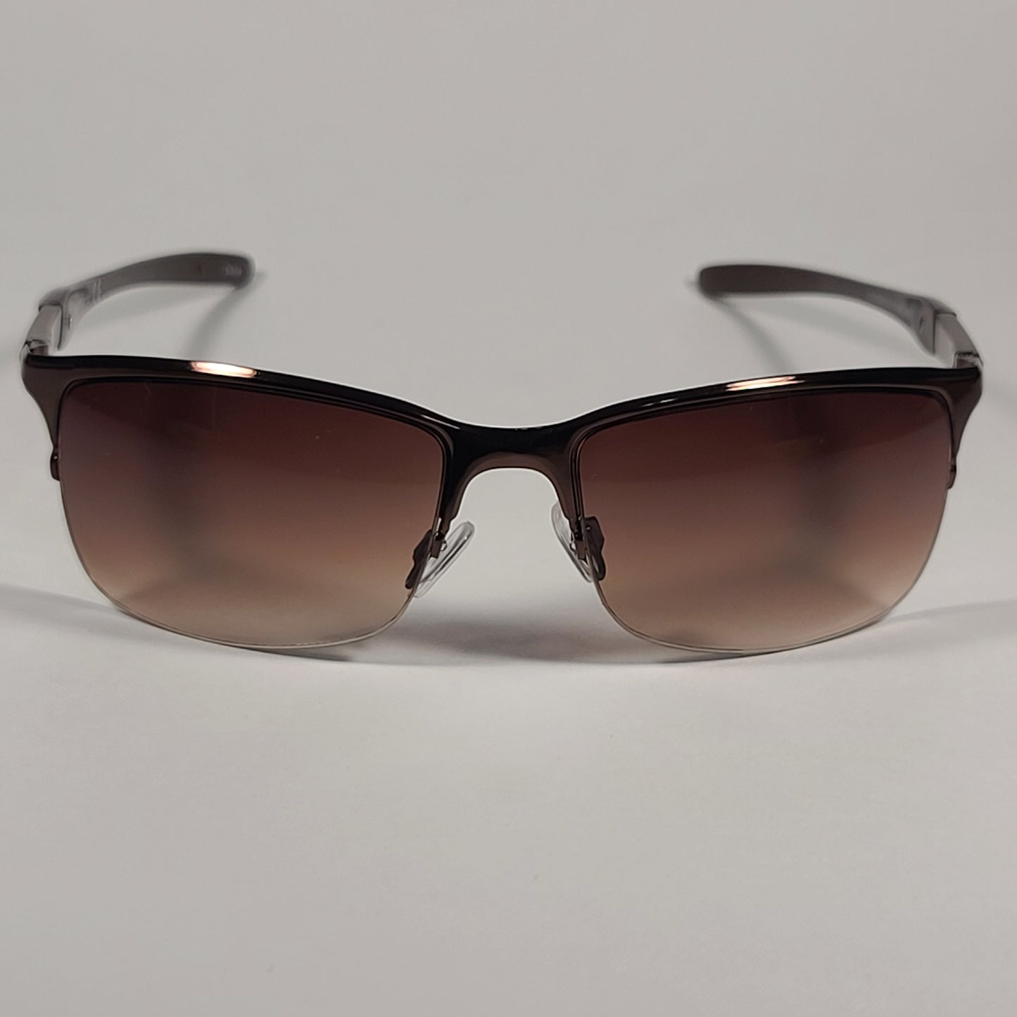 Vince Camuto Rimless Wrap Sunglasses Bronze Brown Gradient Lens VM609 BRZ - Sunglasses