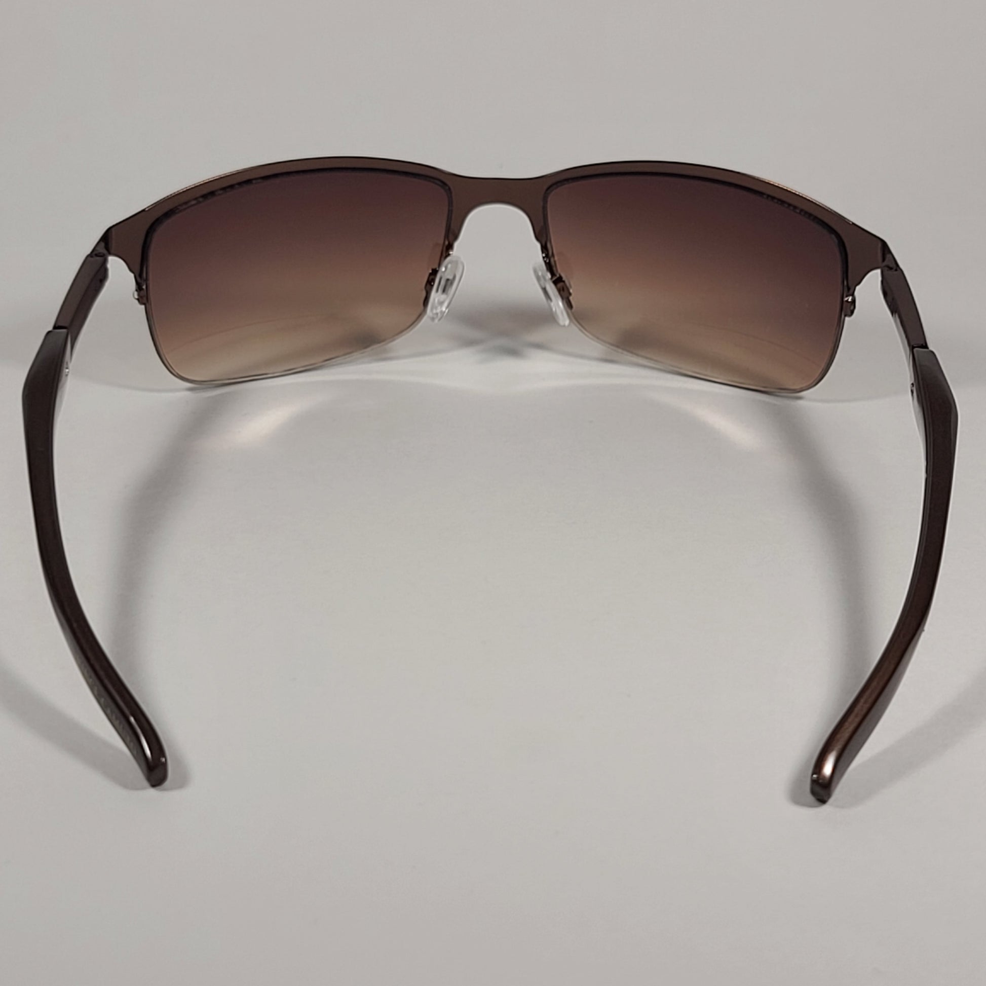 Vince Camuto Rimless Wrap Sunglasses Bronze Brown Gradient Lens VM609 BRZ - Sunglasses