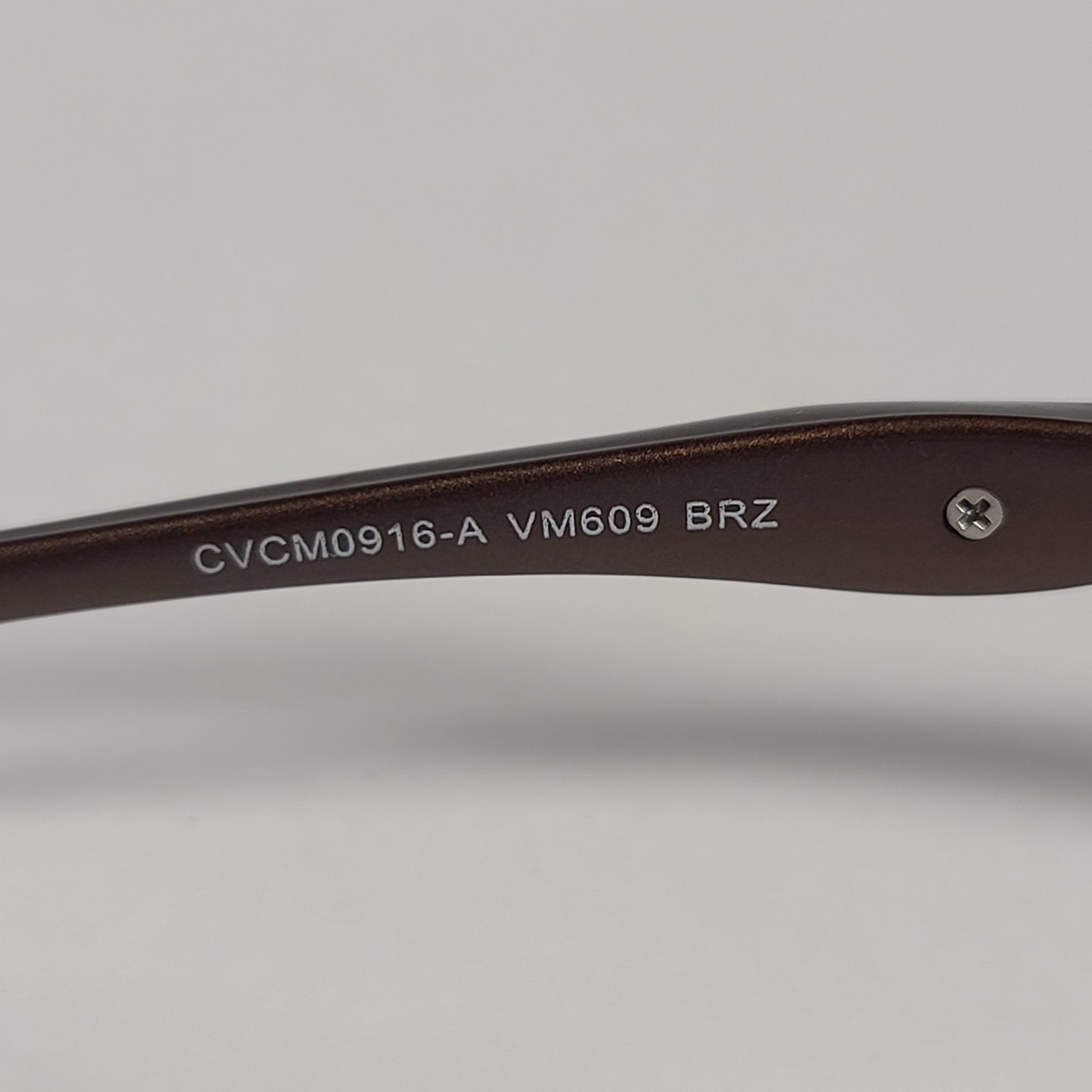 Vince Camuto Rimless Wrap Sunglasses Bronze Brown Gradient Lens VM609 BRZ - Sunglasses