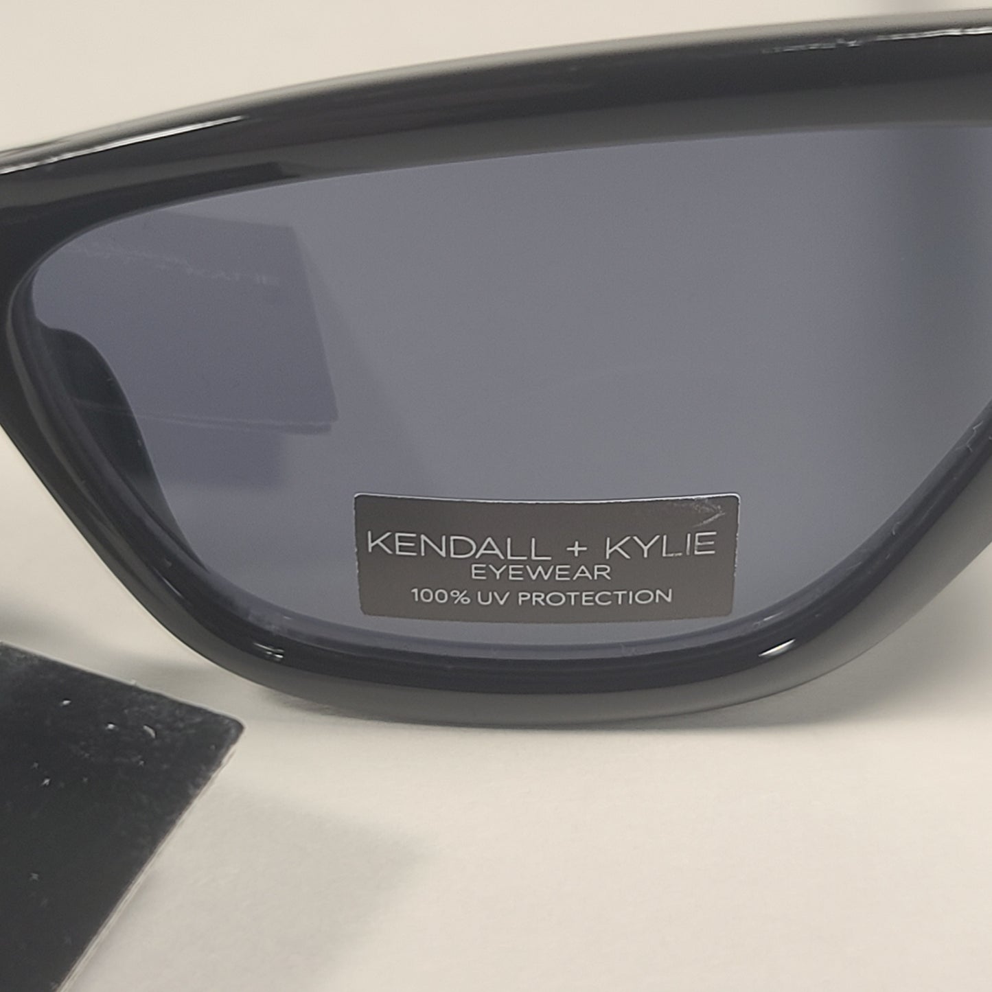 Kendall + Kylie Emma Cat Eye Sunglasses Shiny Black Gray Lens KK5109 001 - Sunglasses