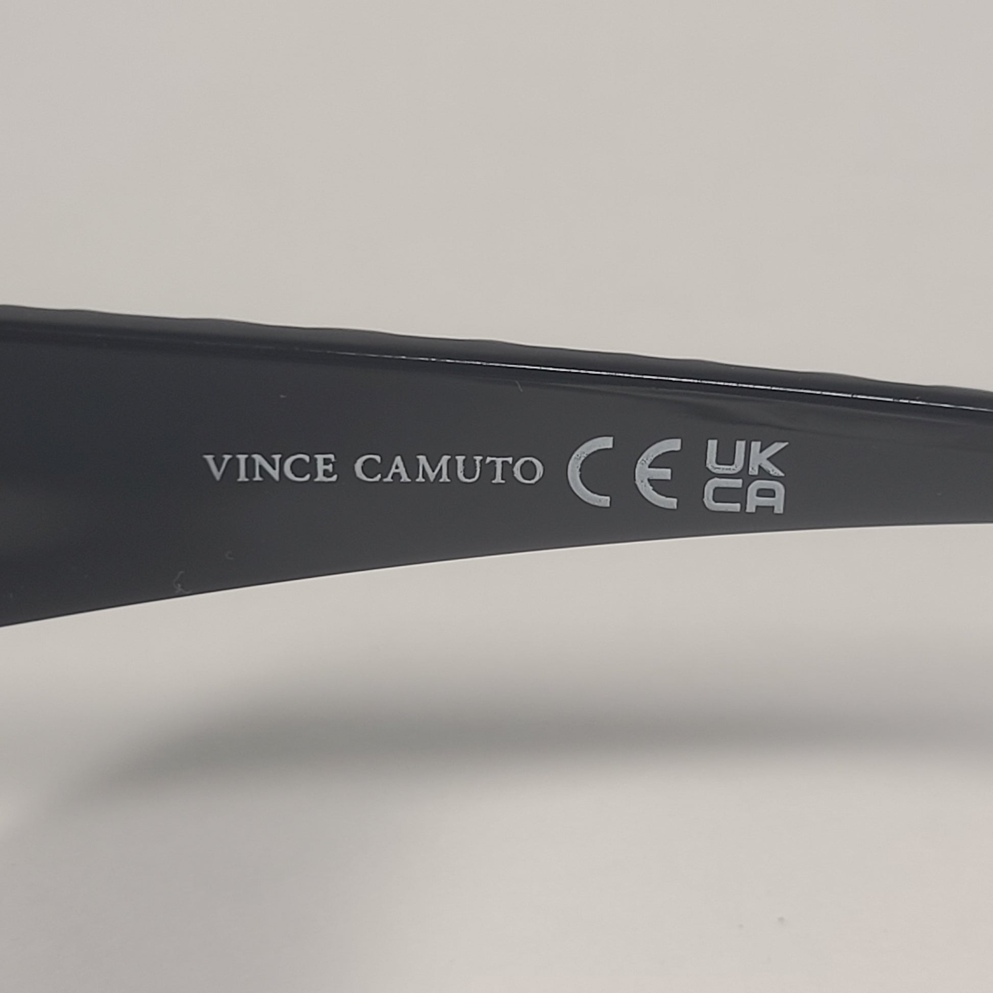 Vince Camuto Oversize Square Sunglasses Shiny Black Gray Gradient VC978 OXGY - Sunglasses