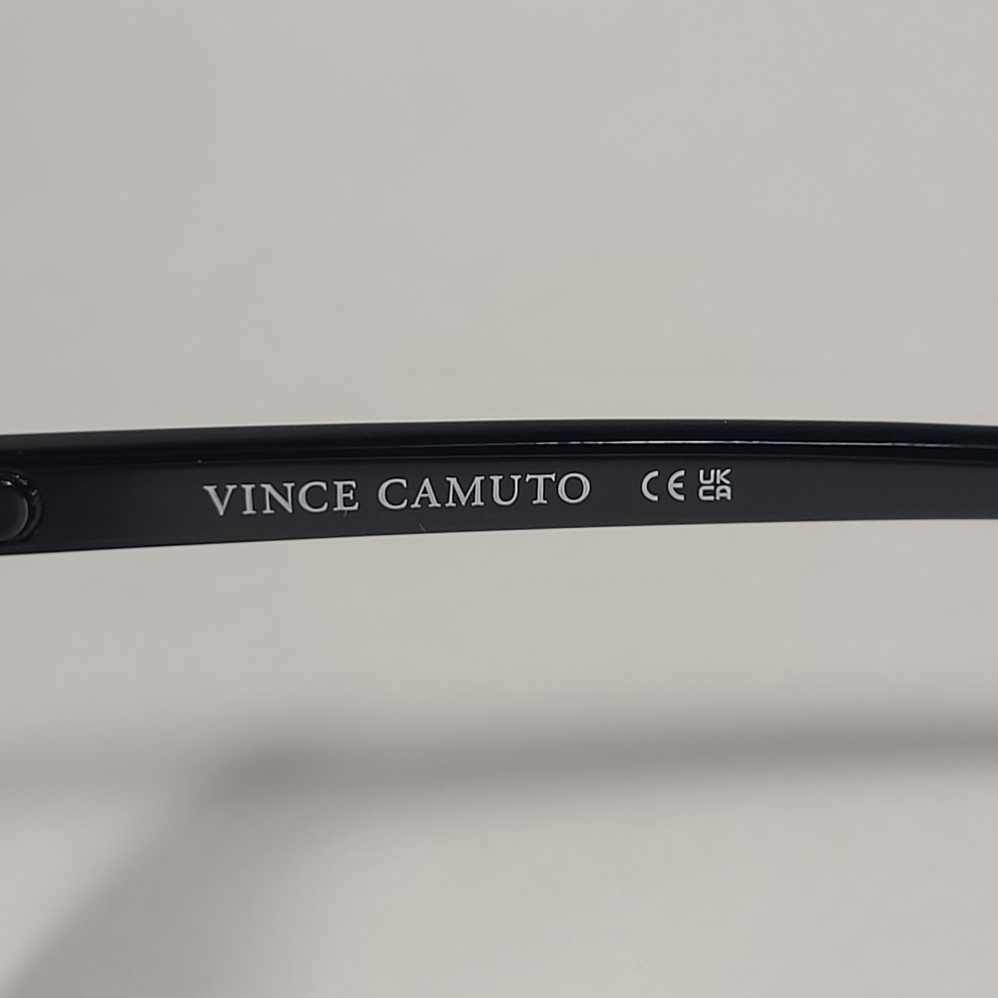 Vince Camuto Oversize Sunglasses Shiny Black Gray Gradient VC975 OX - Sunglasses