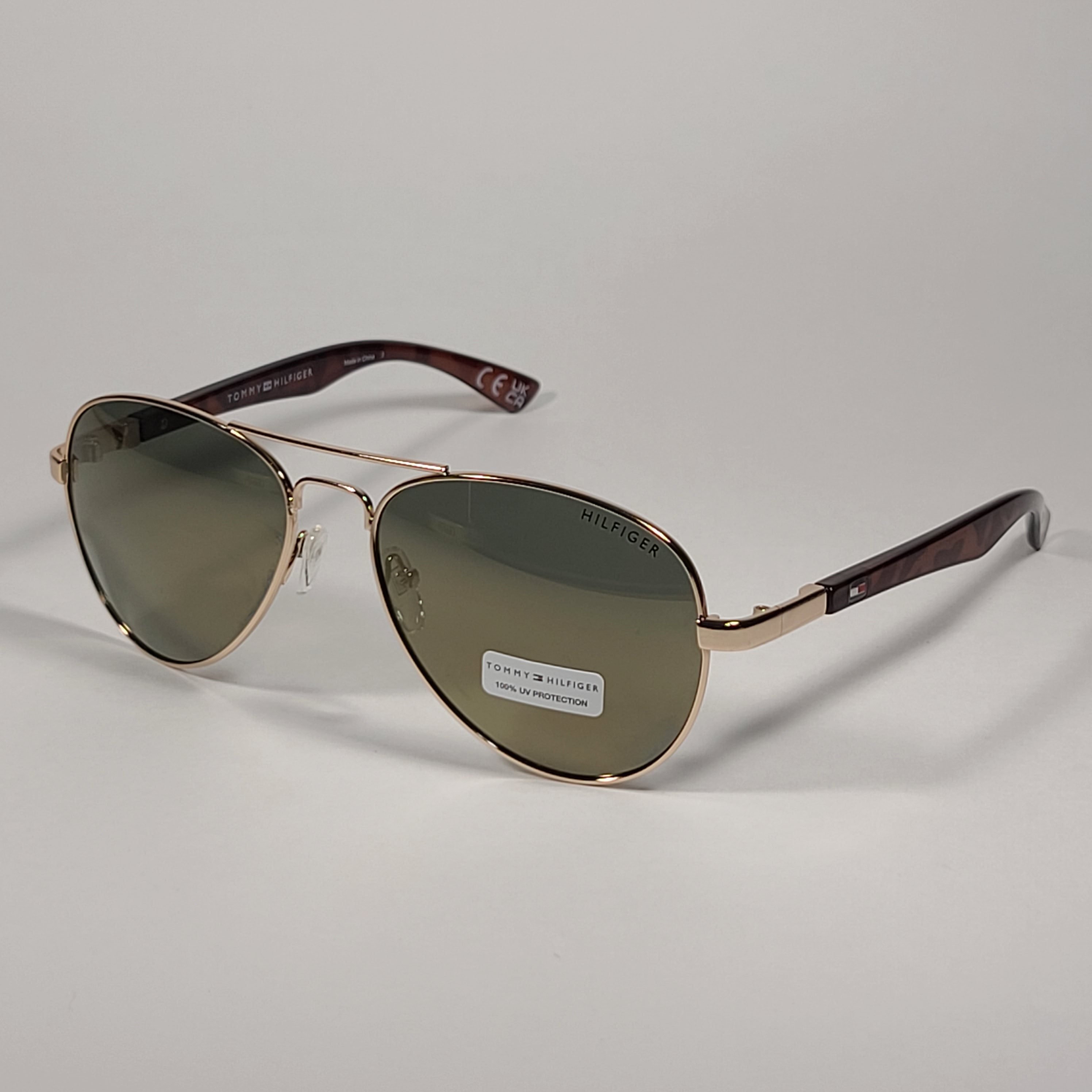 Tommy hilfiger aviator clearance sunglasses