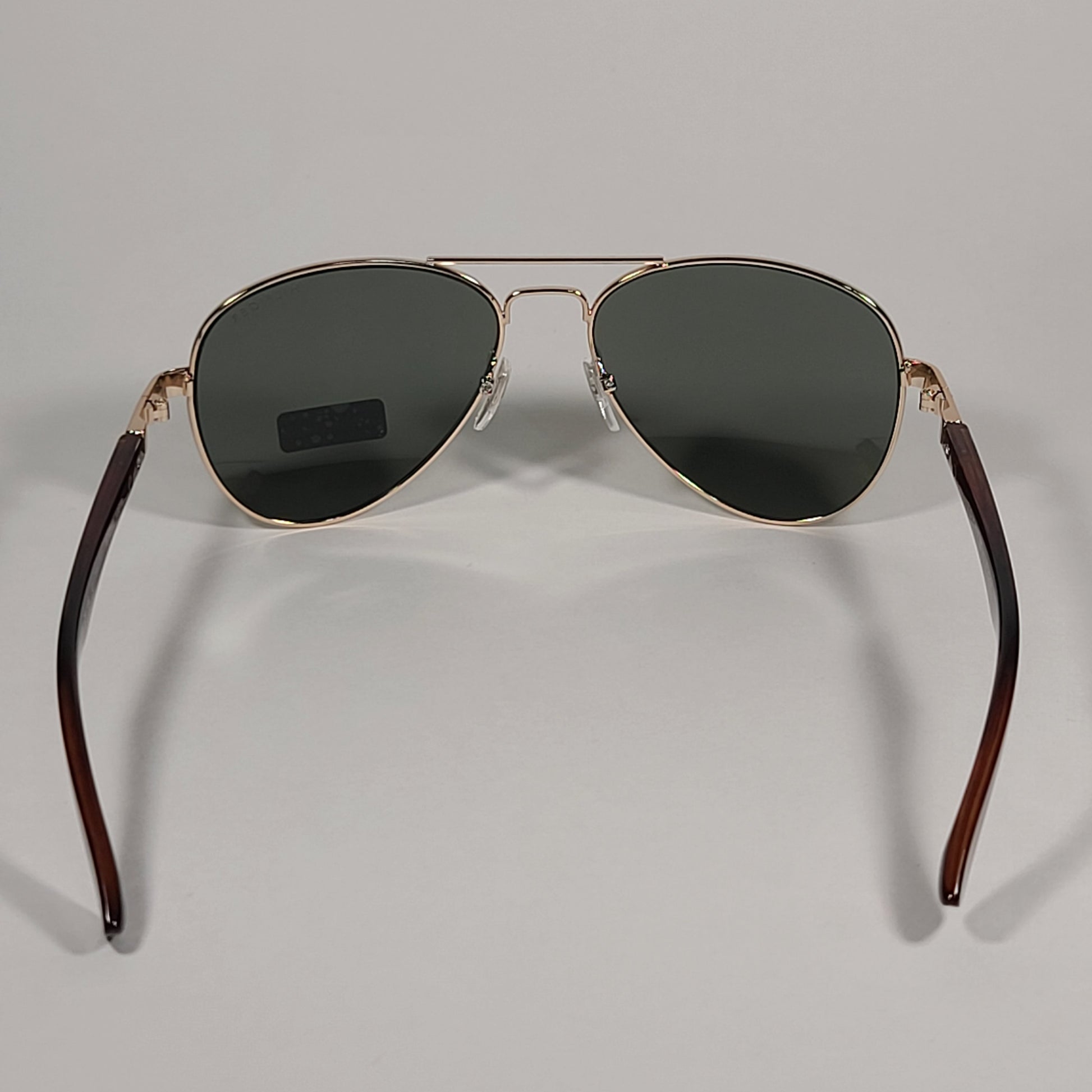 Tommy Hilfiger Benjamin Aviator Sunglasses Brown Tortoise Frame Gold Mirror Lens BENJAMIN MM OM186 - Sunglasses