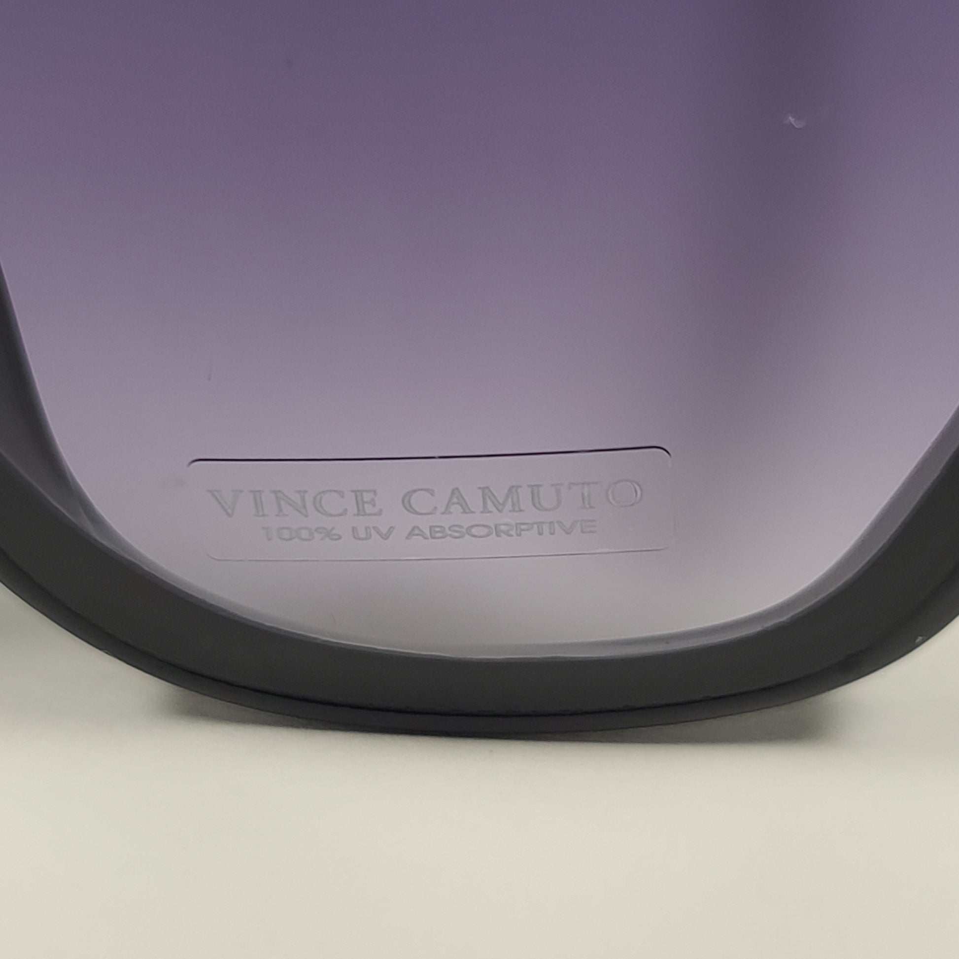 Vince Camuto Cat Eye Square Sunglasses Black Frame Smoke Gradient Lens VC964 OX - Sunglasses