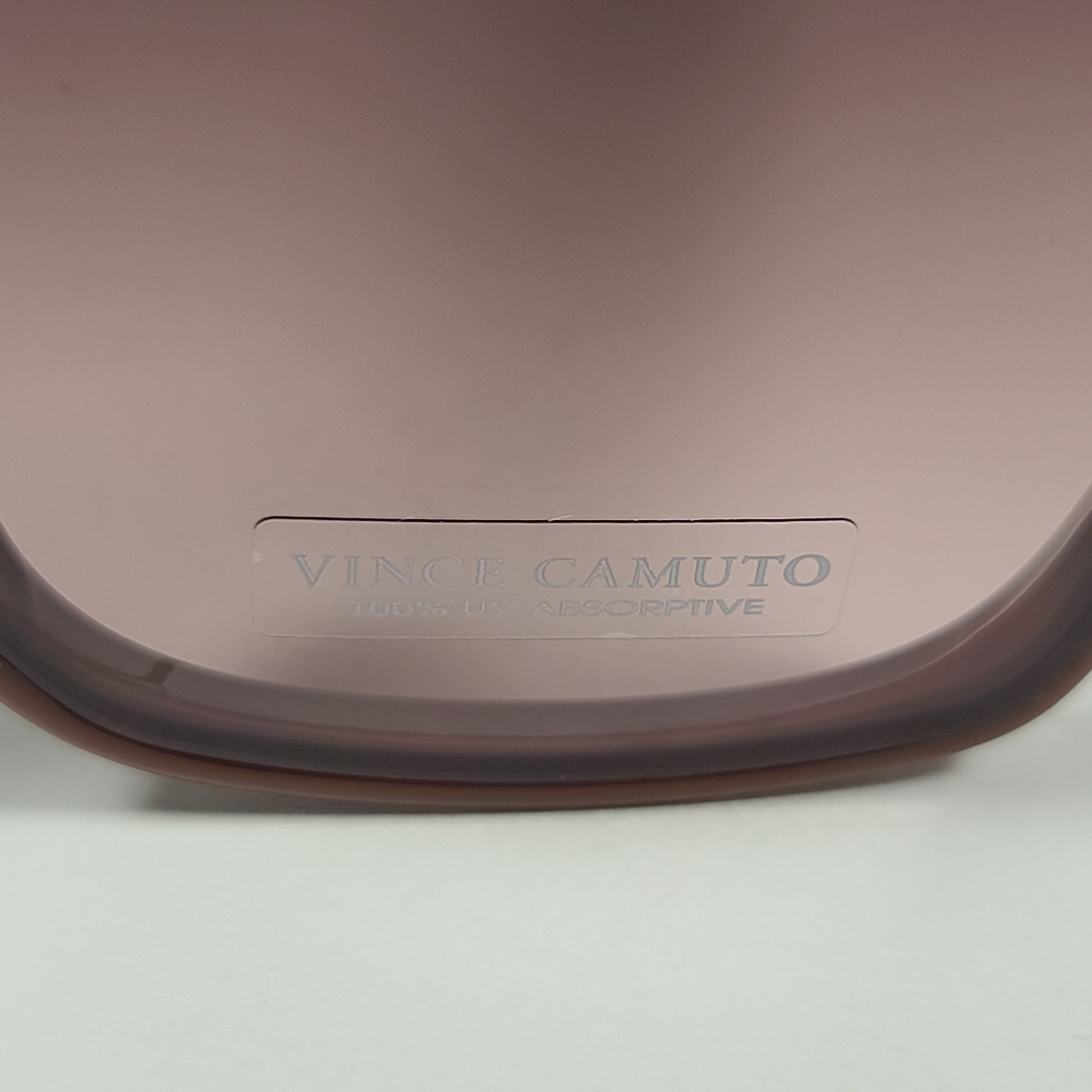 Vince Camuto VC974 BN Square Sunglasses Brown Marble Frame Brown Gradient Lens - Sunglasses