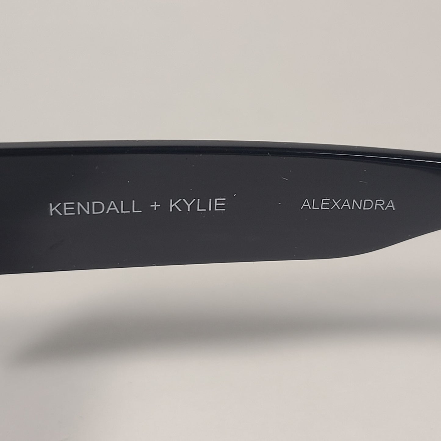 Kendall + Kylie Alexandra KK6143CE 001 Cat Eye Sunglasses Black / Smoke Gradient Lens - Sunglasses