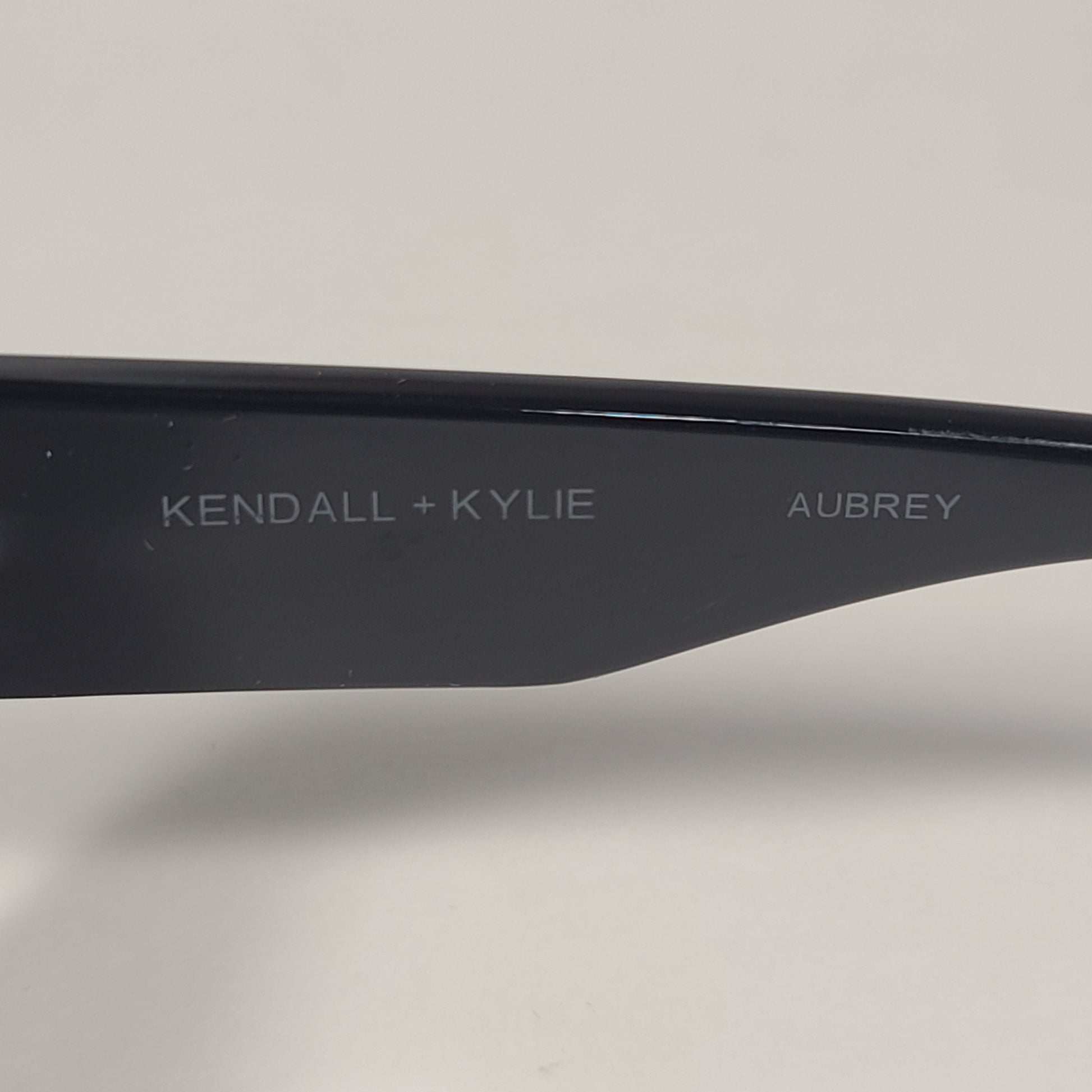 Kendall + Kylie Aubrey KK5136CE 001 Rectangle Sunglasses Black Frame / Black Lens - Sunglasses