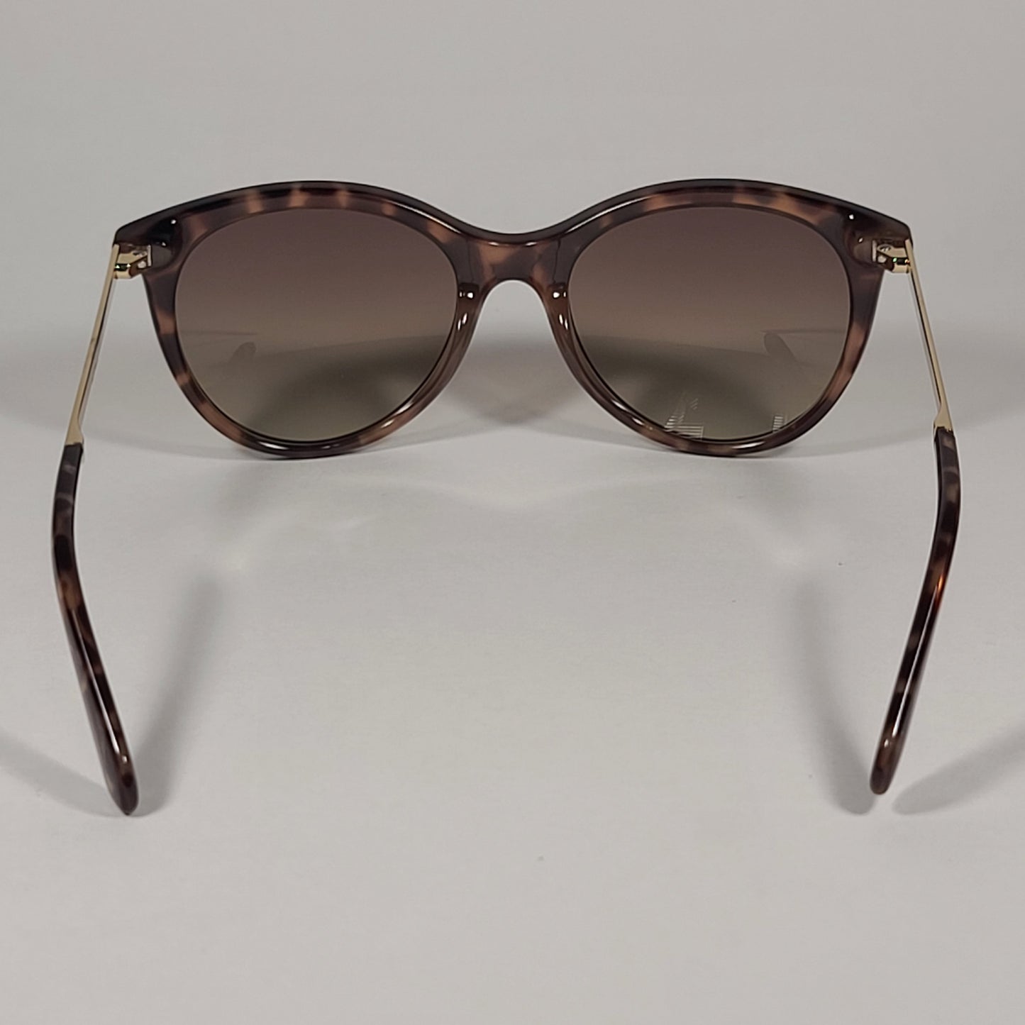 Kate Spade Amanda/O/S V08CC Cat Eye Sunglasses Brown Tortoise Brown Gradient Lens - Sunglasses