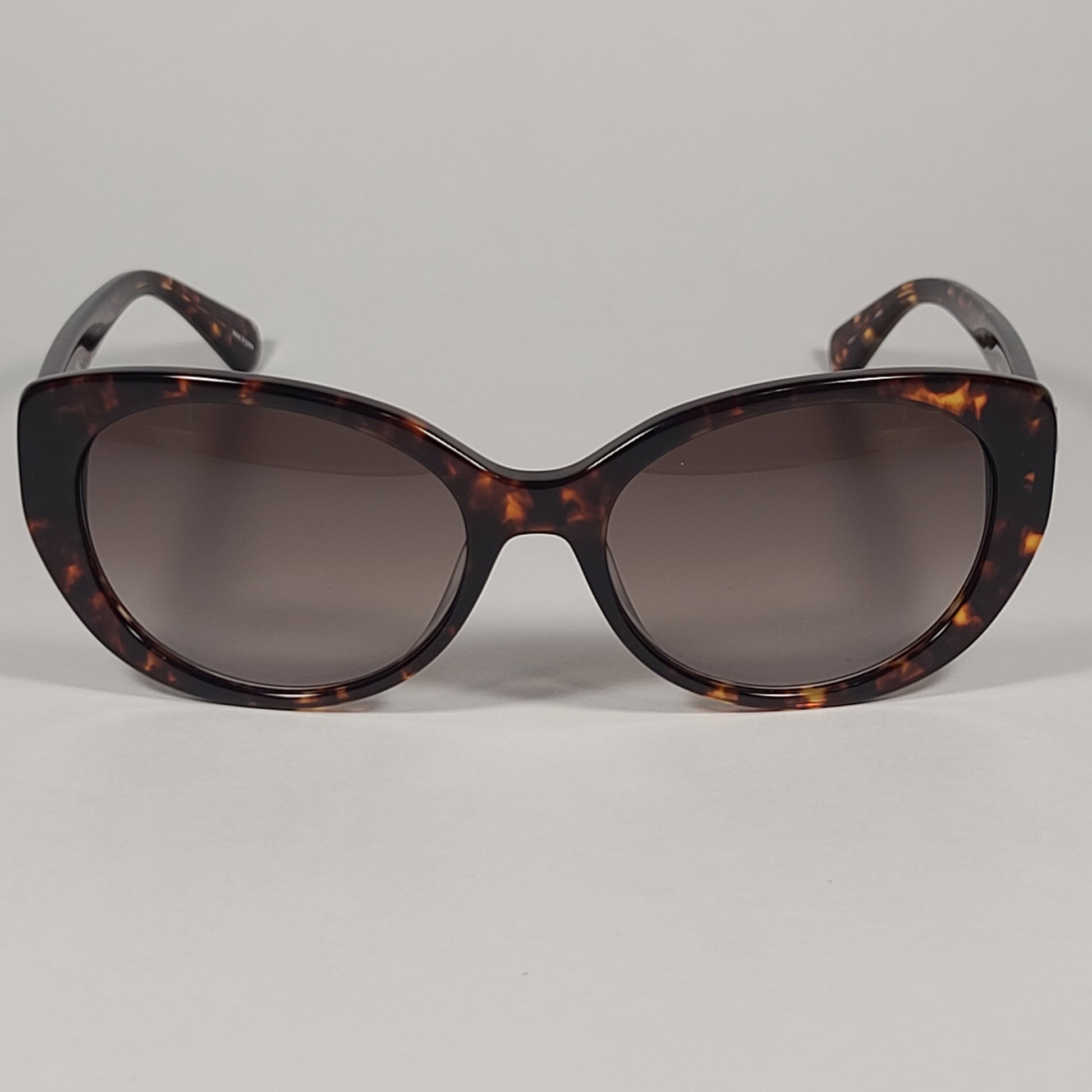 Kate Spade Everett/F/S 086HA Cat Eye Sunglasses Dark Brown Havana Frame Light Brown Gradient Lens - Sunglasses