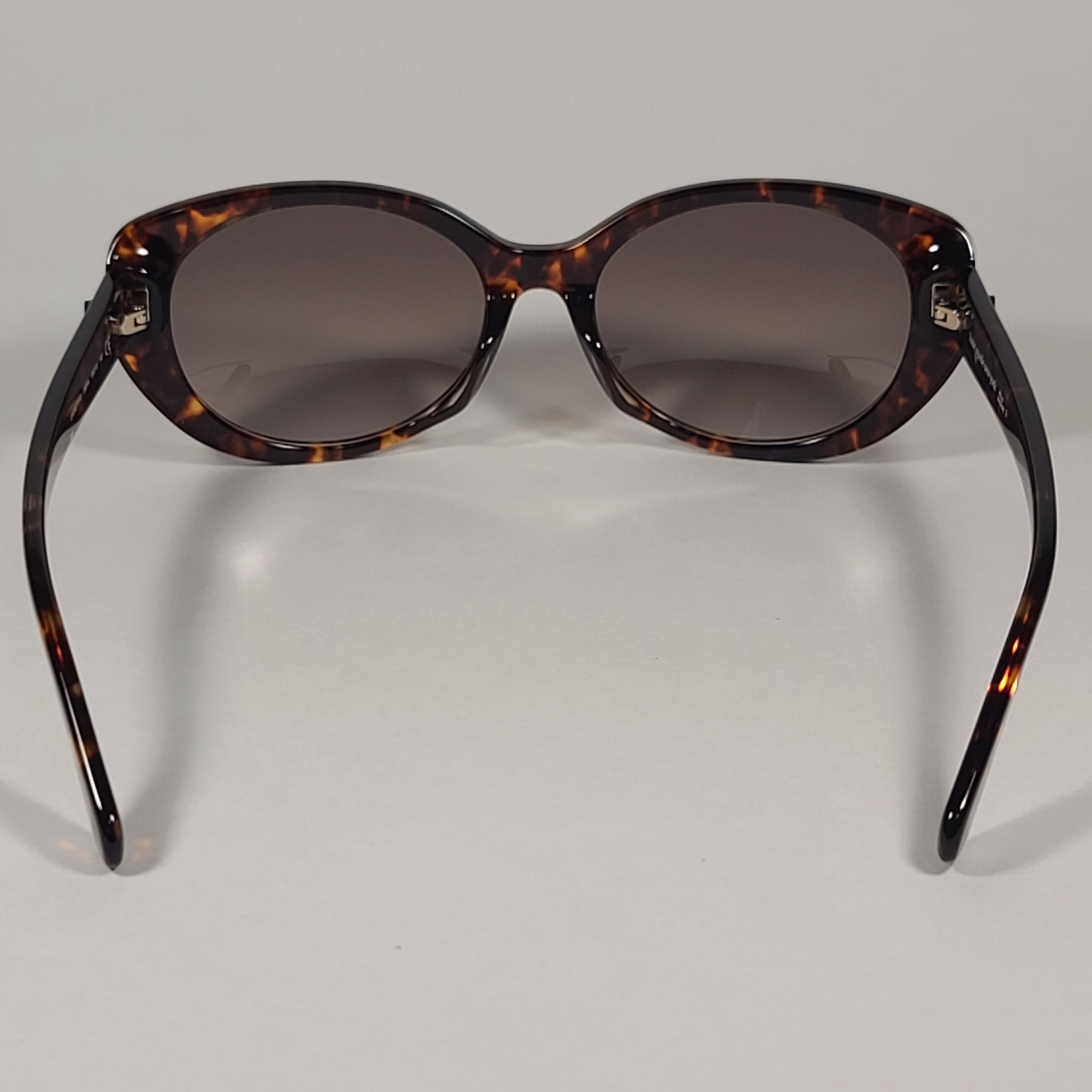 Kate Spade Everett/F/S 086HA Cat Eye Sunglasses Dark Brown Havana Frame Light Brown Gradient Lens - Sunglasses