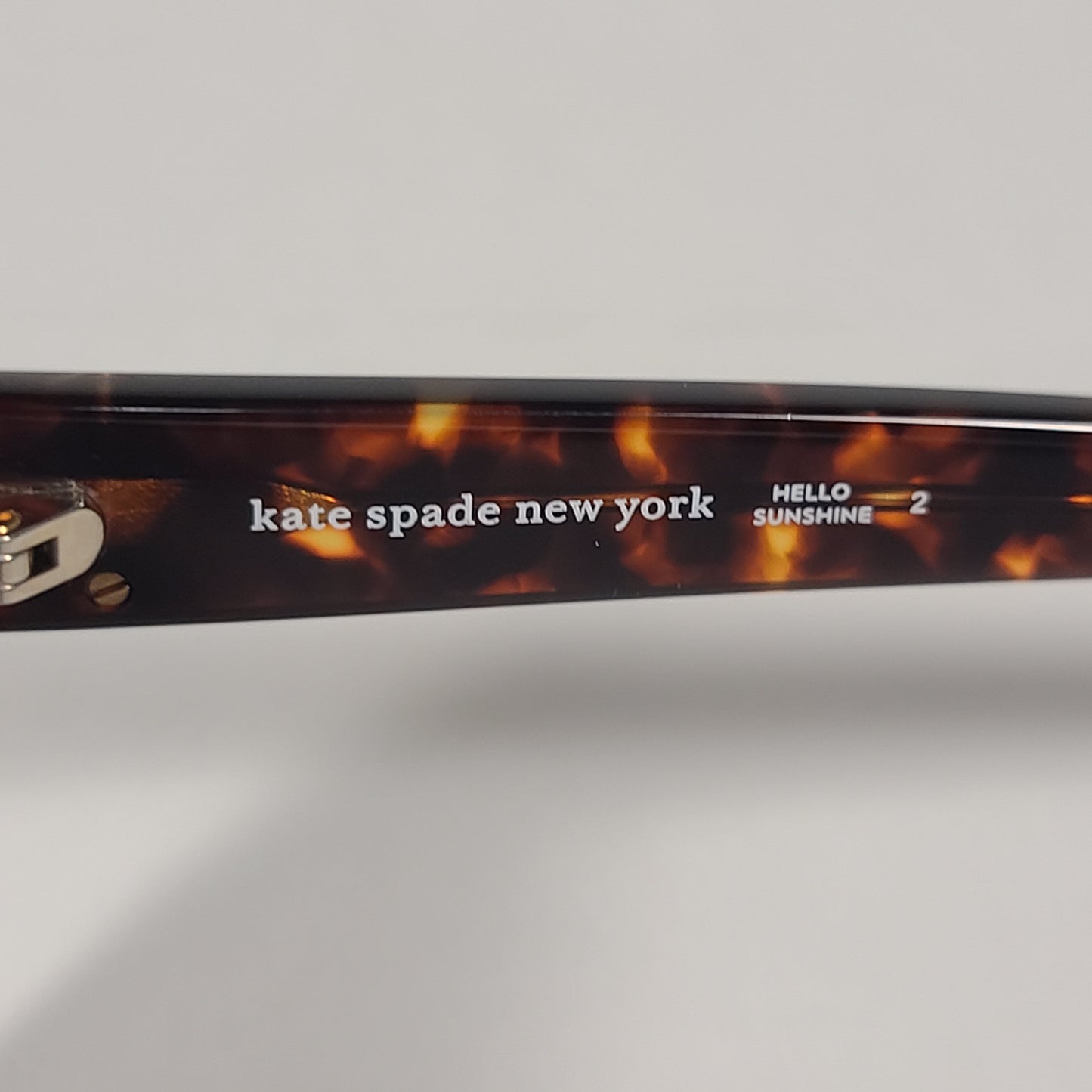 Kate Spade Everett/F/S 086HA Cat Eye Sunglasses Dark Brown Havana Frame Light Brown Gradient Lens - Sunglasses