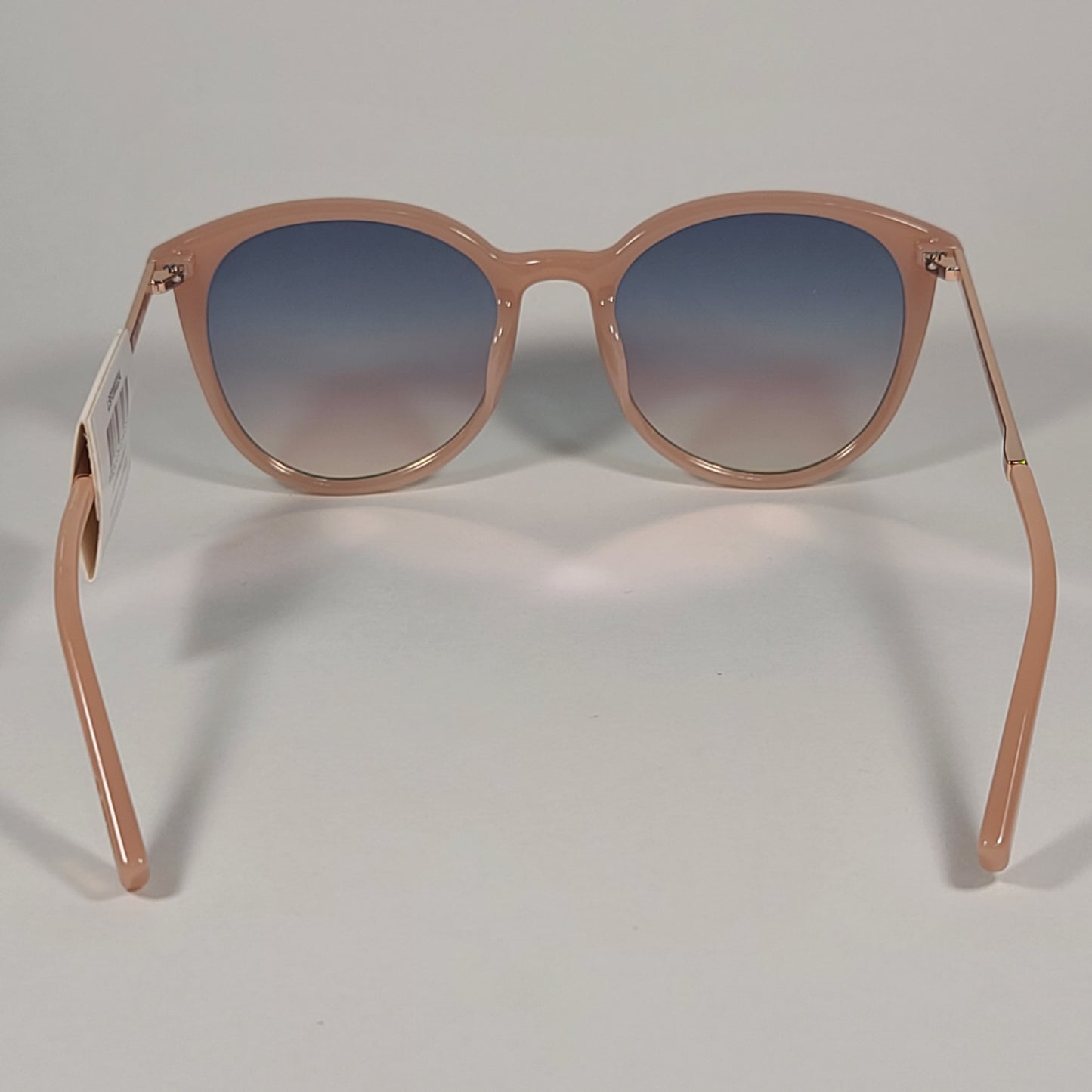 Le Specs Le Danzig Round Sunglasses Rose Gold Frame Pink Rose Mist Mirror Lens LSP2002234 Rose Mist / Rose Gold - Sunglasses