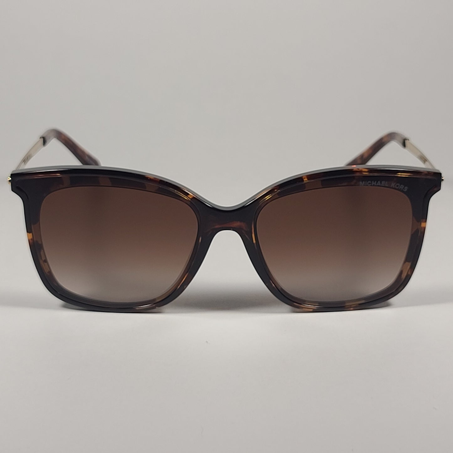 Michael Kors Zermatt Square Sunglasses Dark Tortoise Brown Gradient MK-2079U 333313 - Sunglasses