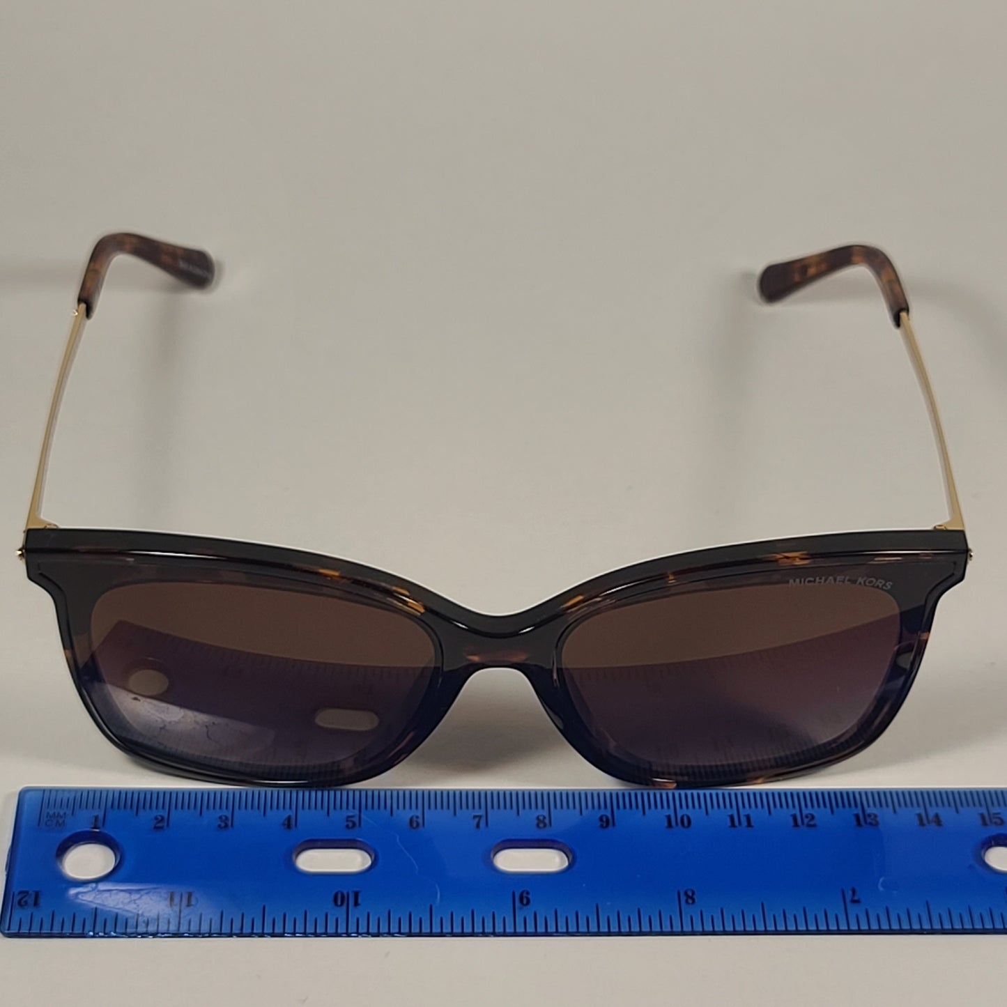 Michael Kors Zermatt Square Sunglasses Dark Tortoise Brown Gradient MK-2079U 333313 - Sunglasses