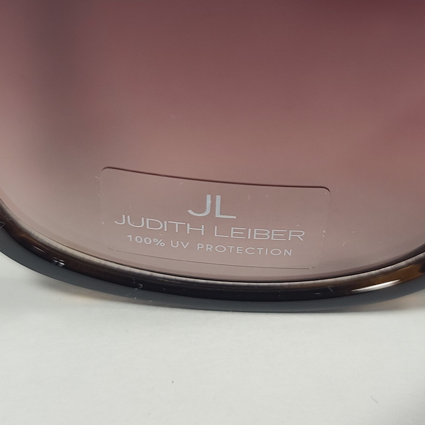 JL By Judith Leiber Poppy Oval Sunglasses Brown Gold Brown Gradient Lens - Sunglasses