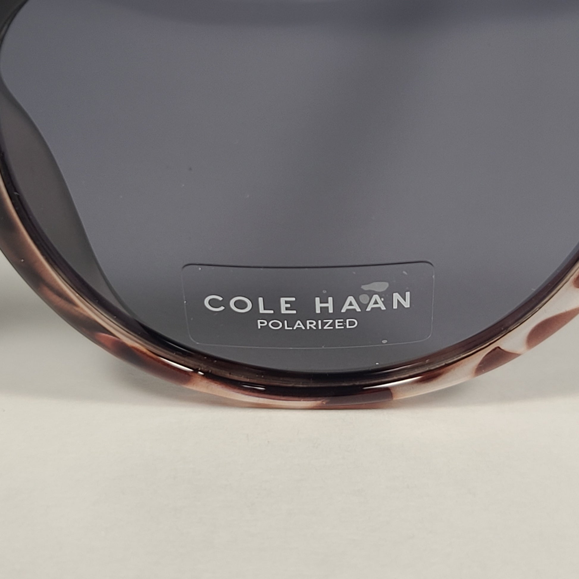 Cole Haan Cat Eye Polarized Sunglasses Black Tortoise Frame Gray Lens CH9025 226 BLACK TORTOISE - Sunglasses