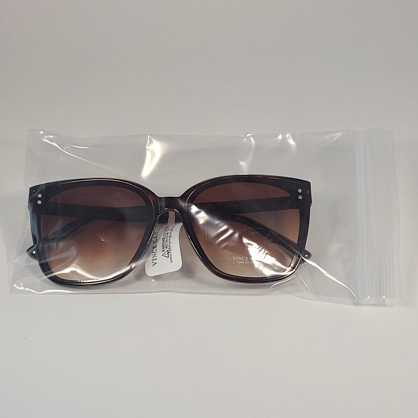 Vince Camuto VC1020 TS Oversize Cat Eye Sunglasses Tortoise Brown Gradient Lens - Sunglasses